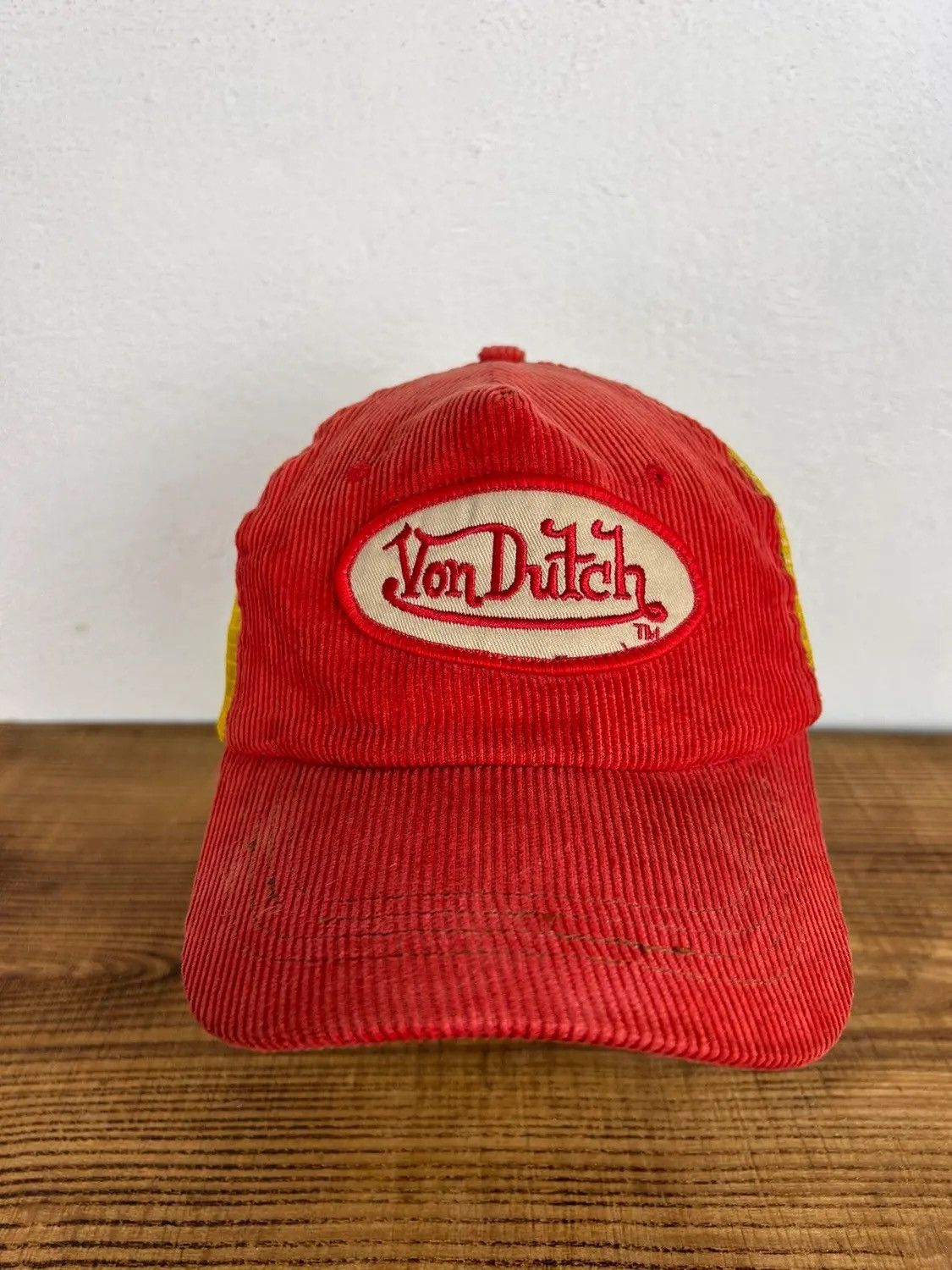 Ed Hardy Vintage Von Dutch By Christian Audigier Velvet Trucker Cap Size ONE SIZE - 2 Thumbnail