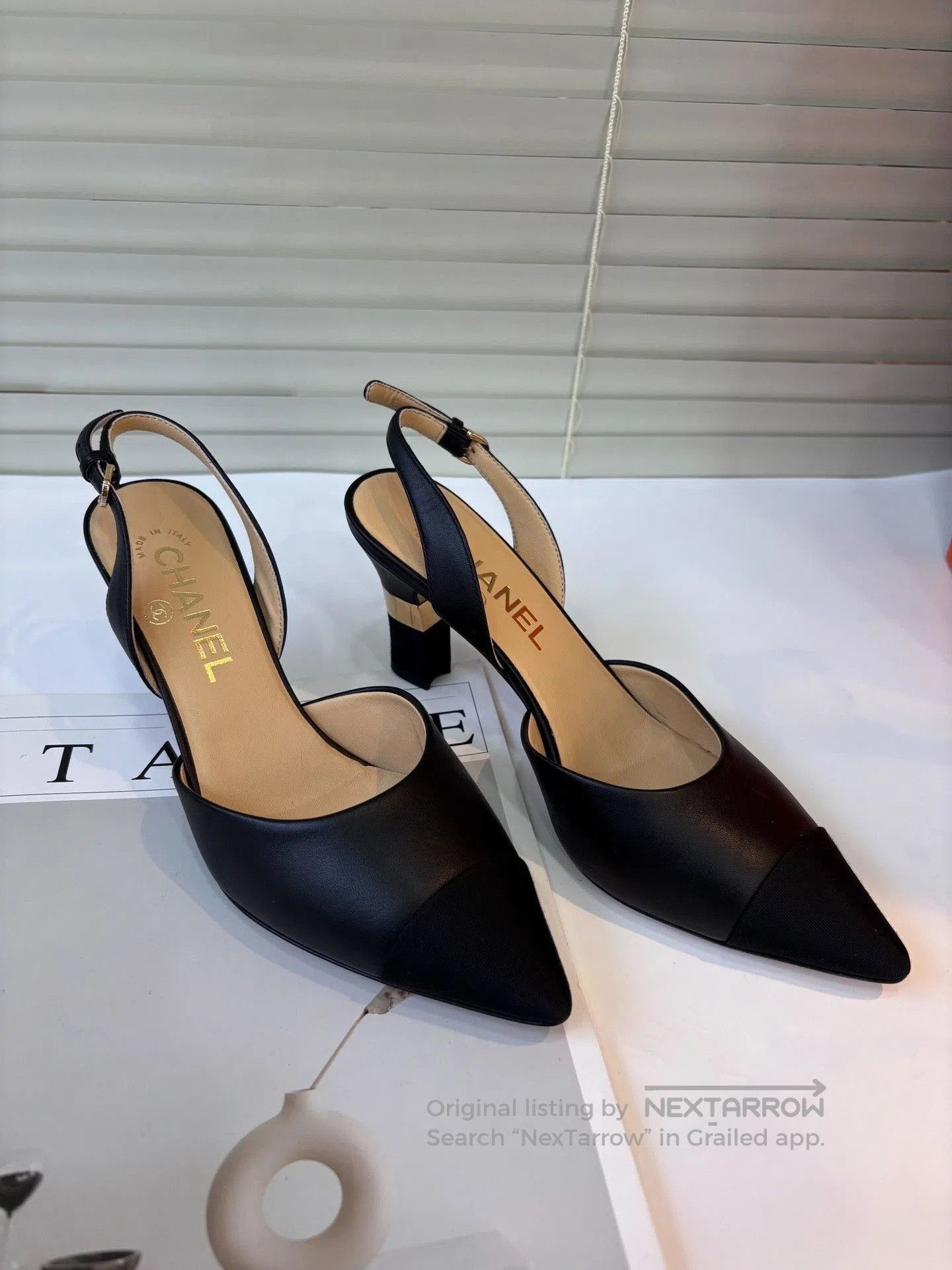 Chanel Chanel Colorblock High. Size US 5.5 / IT 35.5 - 1 Thumbnail