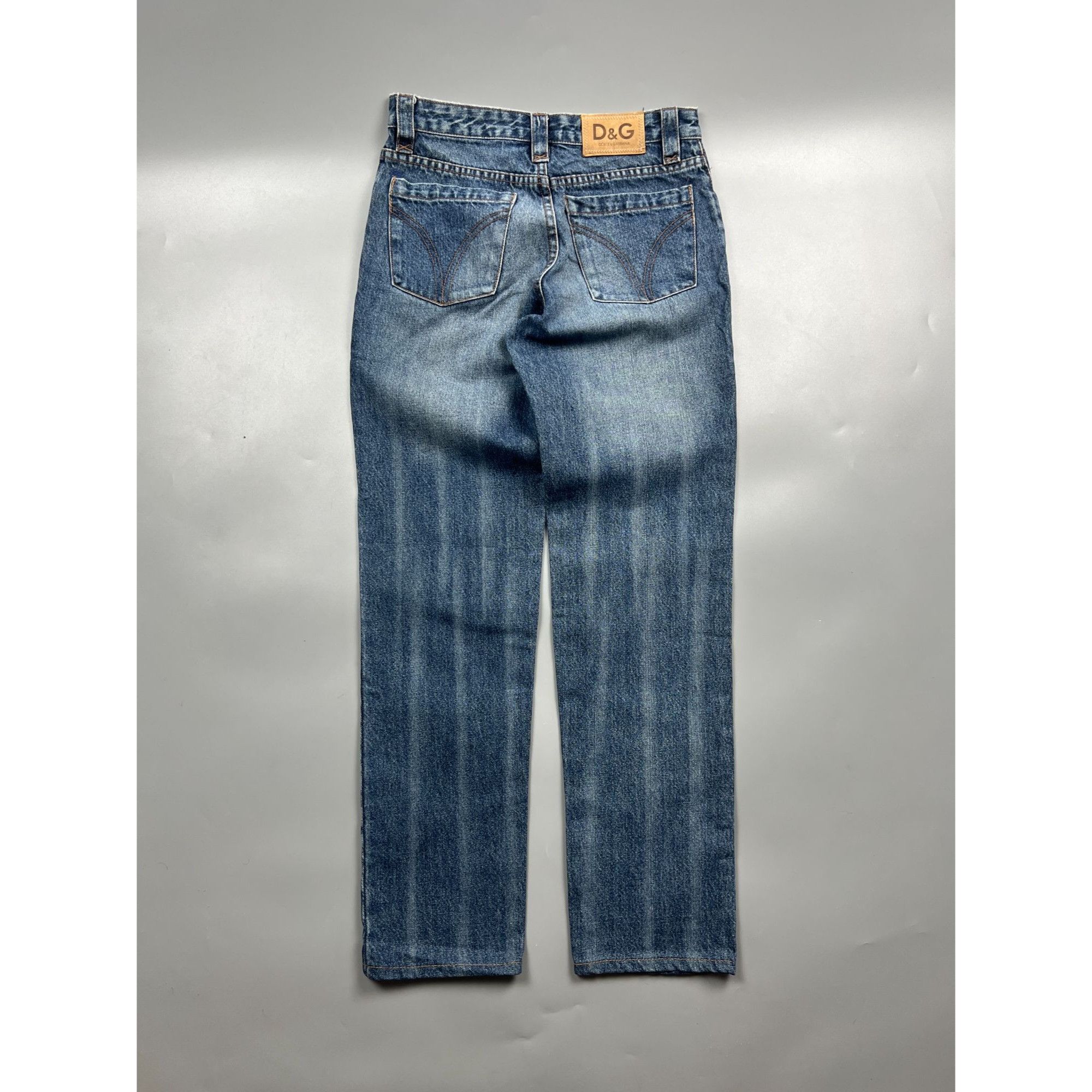 Dolce & Gabbana Dolce & Gabbana 6-Pocket Design Denim Jeans Pants (Y0840) Size 27" / US 4 / IT 40 - 12 Thumbnail