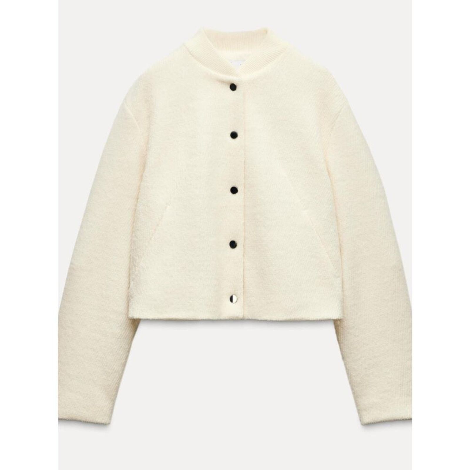 Zara Nwt-Zara-SHORT BOMBER JACKET-XS Size XS / US 0-2 / IT 36-38 - 2 Thumbnail