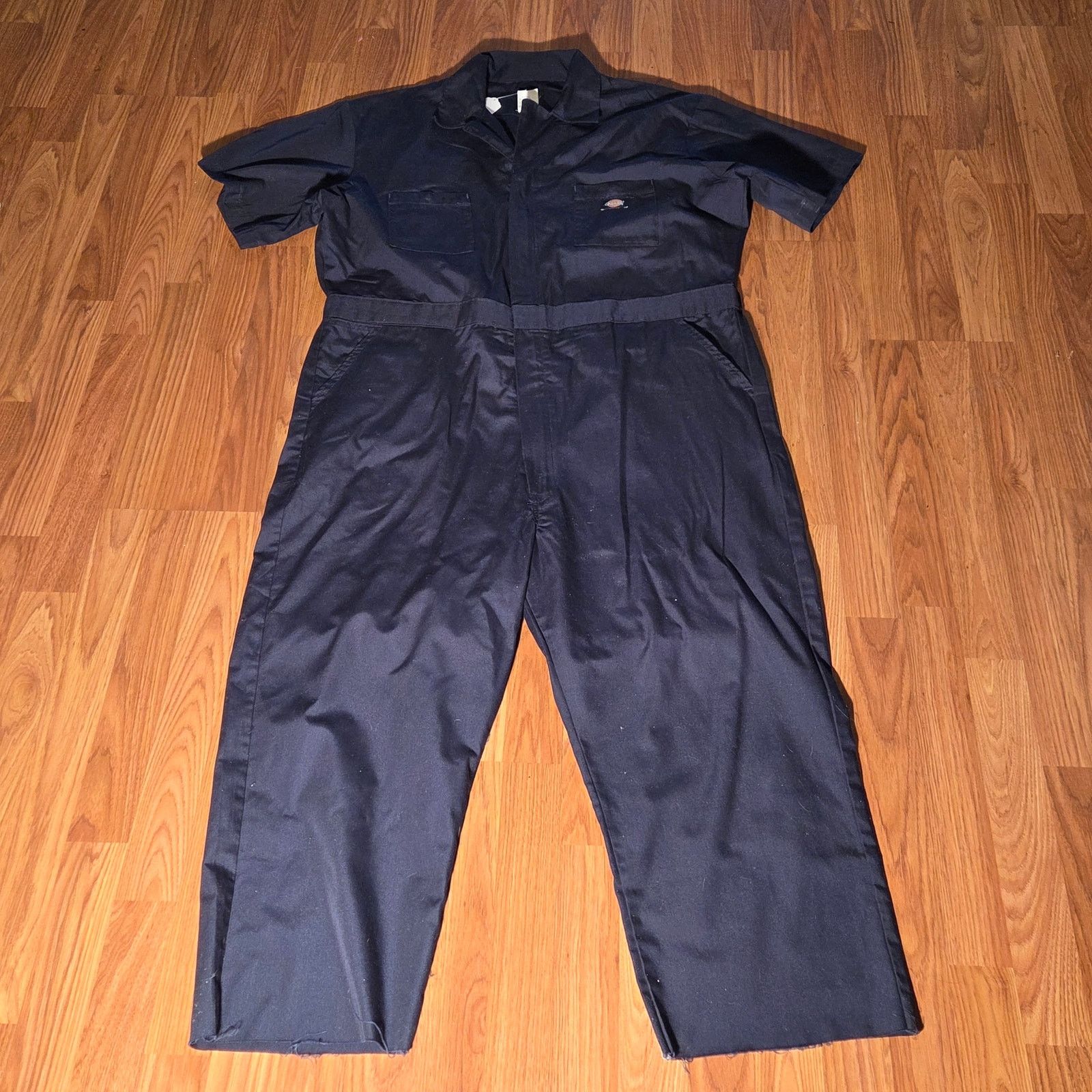 Dickies Dickies Men's XL Navy Blue Short Sleeve Full Length Bodysuit Size US XL / EU 56 / 4 - 4 Thumbnail