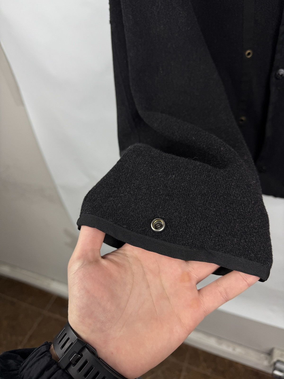 Stone Island 🇮🇹 Vintage 90s Stone Island Wool Jacket Liner Inner Jacket Size US L / EU 52-54 / 3 - 11 Thumbnail
