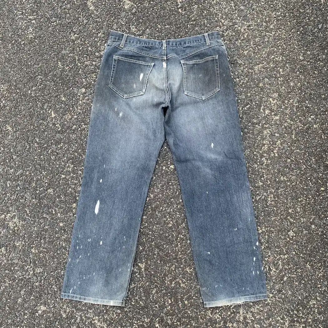 Edition Japan SCHWRZWARLD JAPAN Jeans Bleach 34x30 Faded Denim Baggy Pants Size US 34 / EU 50 - 12 Thumbnail