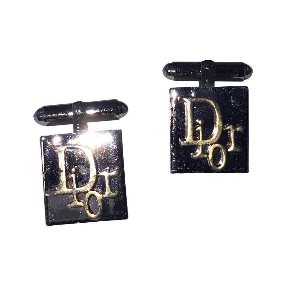 Dior Dior Two Tone Retro Vintage Cufflinks Size ONE SIZE - 1 Thumbnail