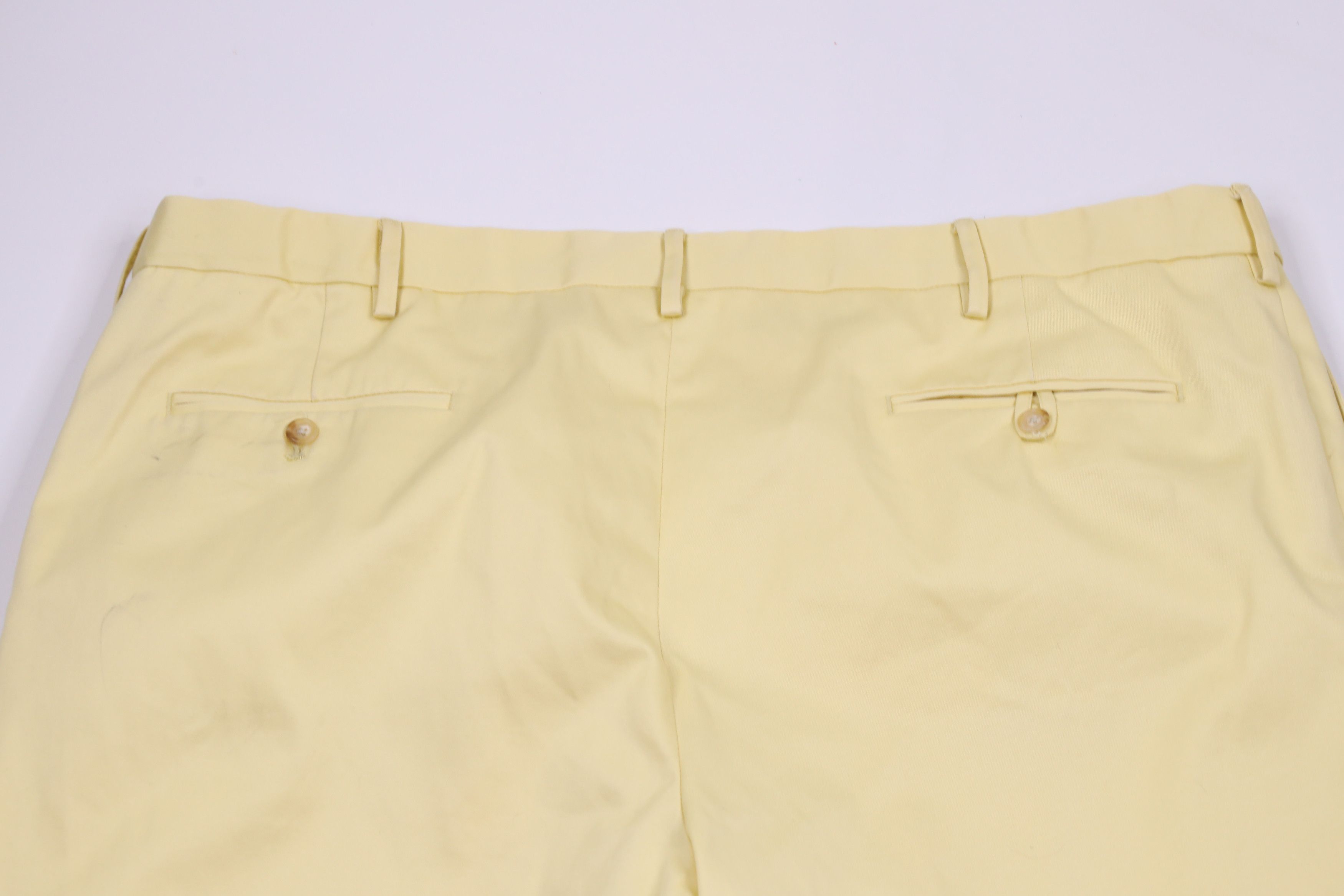 Lands' End × Vintage Vintage 90s Lands End Pleated Cuffed Wide Leg Chino Pants Size US 44 / EU 60 - 12 Thumbnail