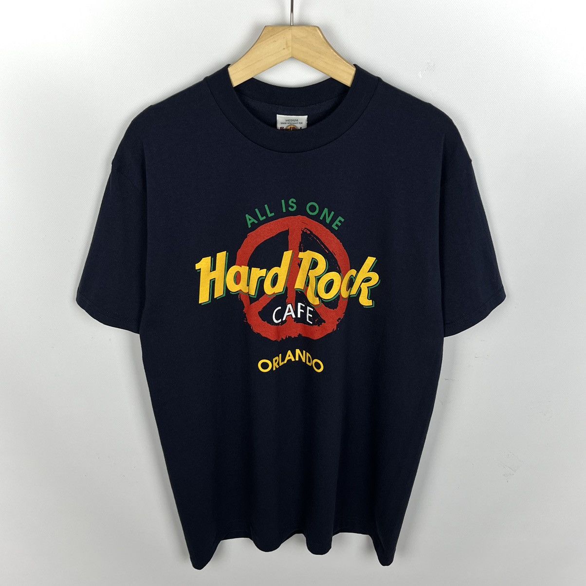 Hard Rock Cafe Vintage Hard Rock Cafe y2k big logo made in USA T shirt 90’s Size US M / EU 48-50 / 2 - 1 Thumbnail