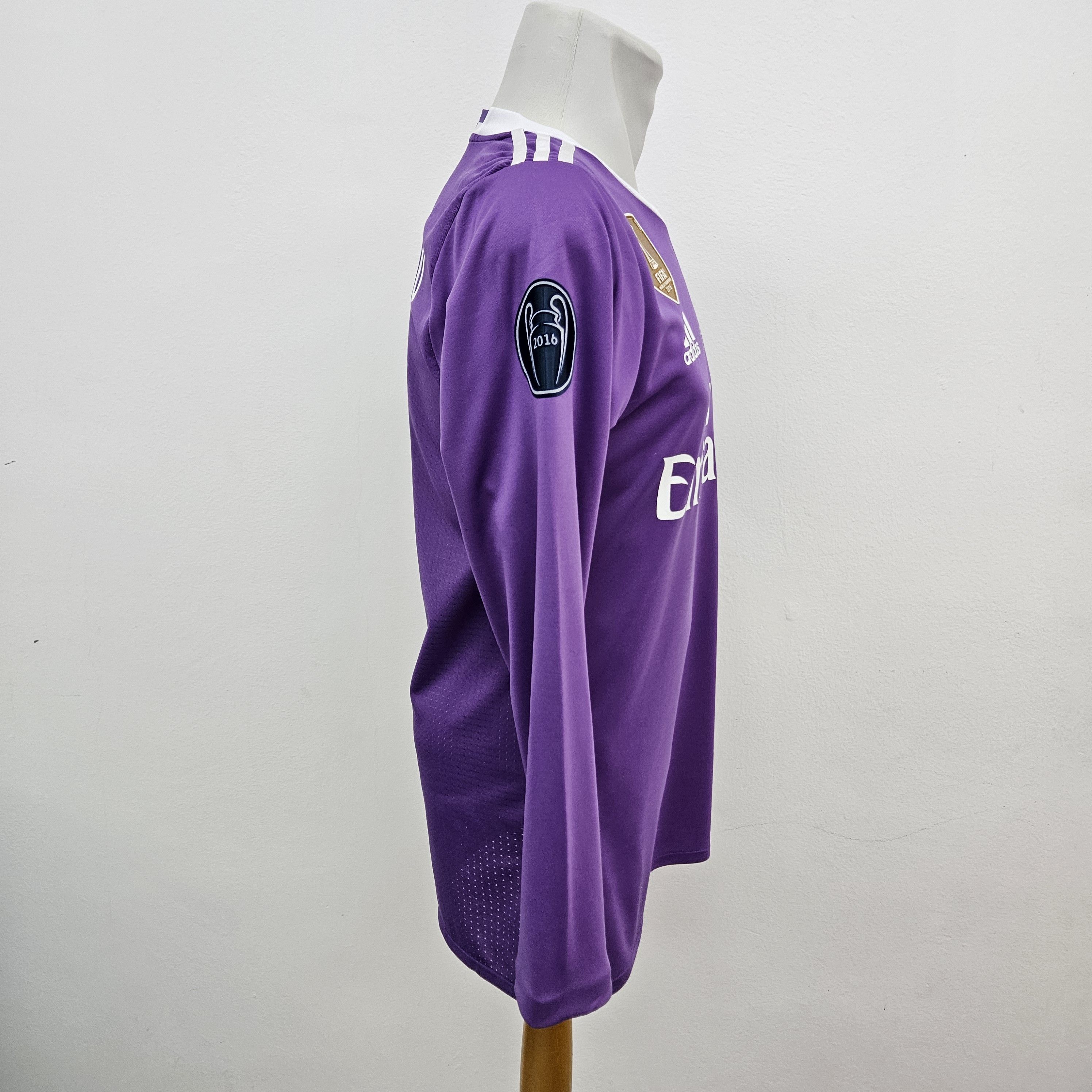 Other REAL MADRID 2016 2017 ADIZERO AWAY LONG SLEEVE Size US L / EU 52-54 / 3 - 5 Thumbnail