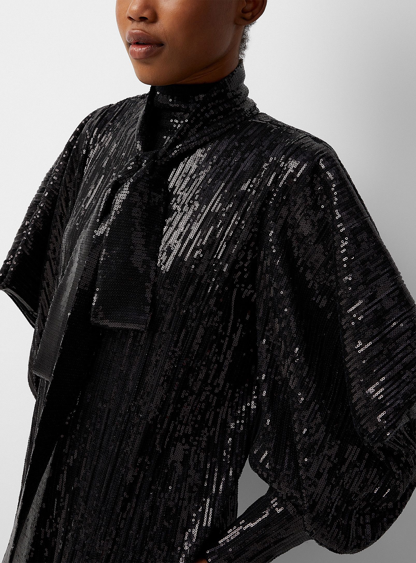 Other BNWT AW23 DENIS GAGNON SEQUIN DRESS S Size S / US 4 / IT 40 - 10 Thumbnail