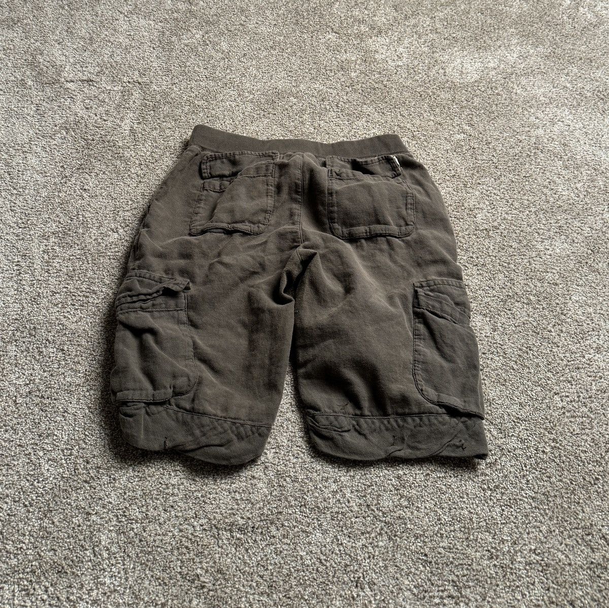 TNA TNA “MILITARY GREEN” SAFARI SHORTS Size 24" / US 00 / IT 34 - 3 Thumbnail