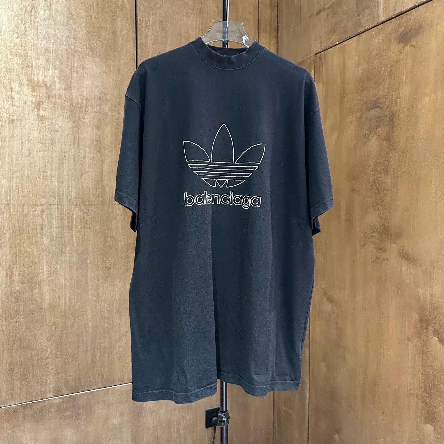 Balenciaga Balenciaga Collab Black T-Shirt S Men Size US S / EU 44-46 / 1 - 1 Thumbnail