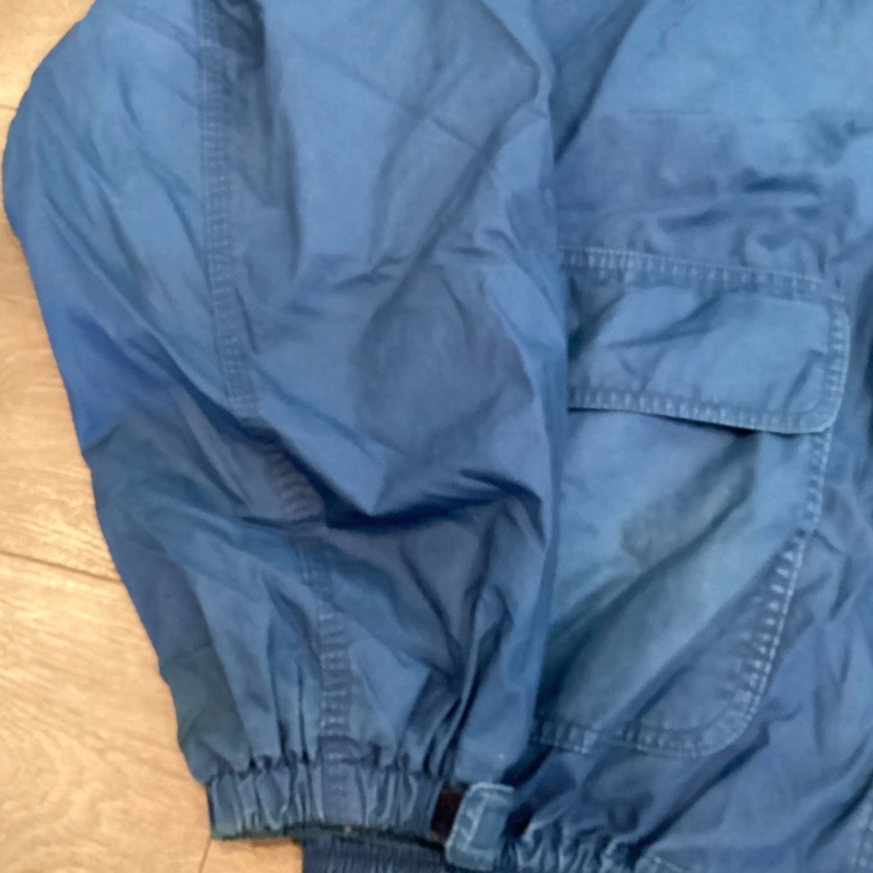 Faconnable VINTAGE Faconnable Military Jacket Cotton Blend Men's Large Blue Softshell Size US L / EU 52-54 / 3 - 3 Thumbnail