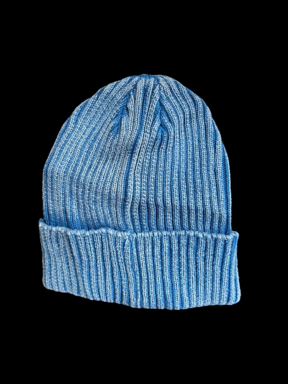 Indigo × Japanese Brand × Kapital Japanese Indigo Design Beanie Hats 🎌 Size ONE SIZE - 2 Thumbnail