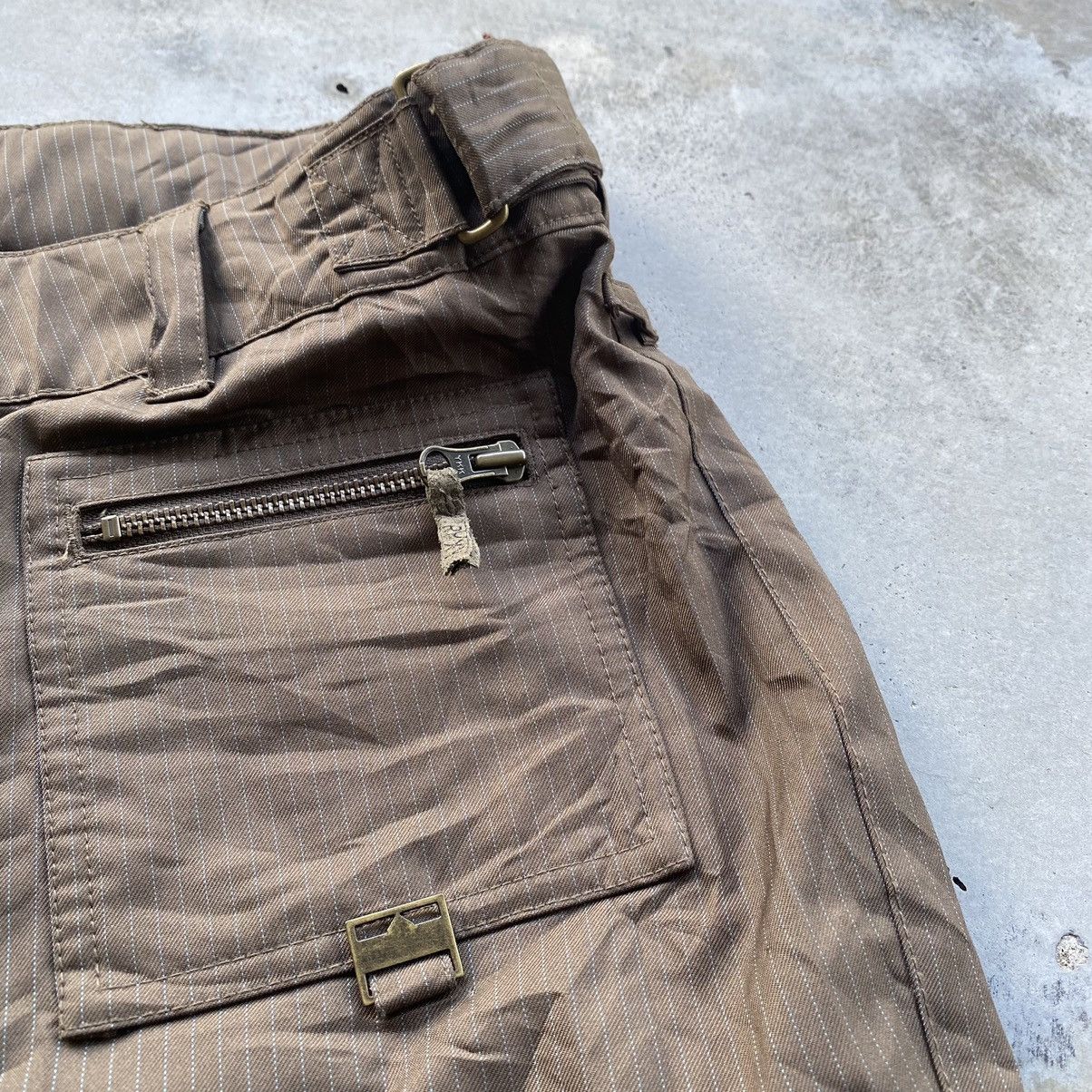 Beauty Beast × Quiksilver × Vintage Roxy Snow Bondage Multi Zip Pocket Ski Pants Size US 36 / EU 52 - 7 Thumbnail