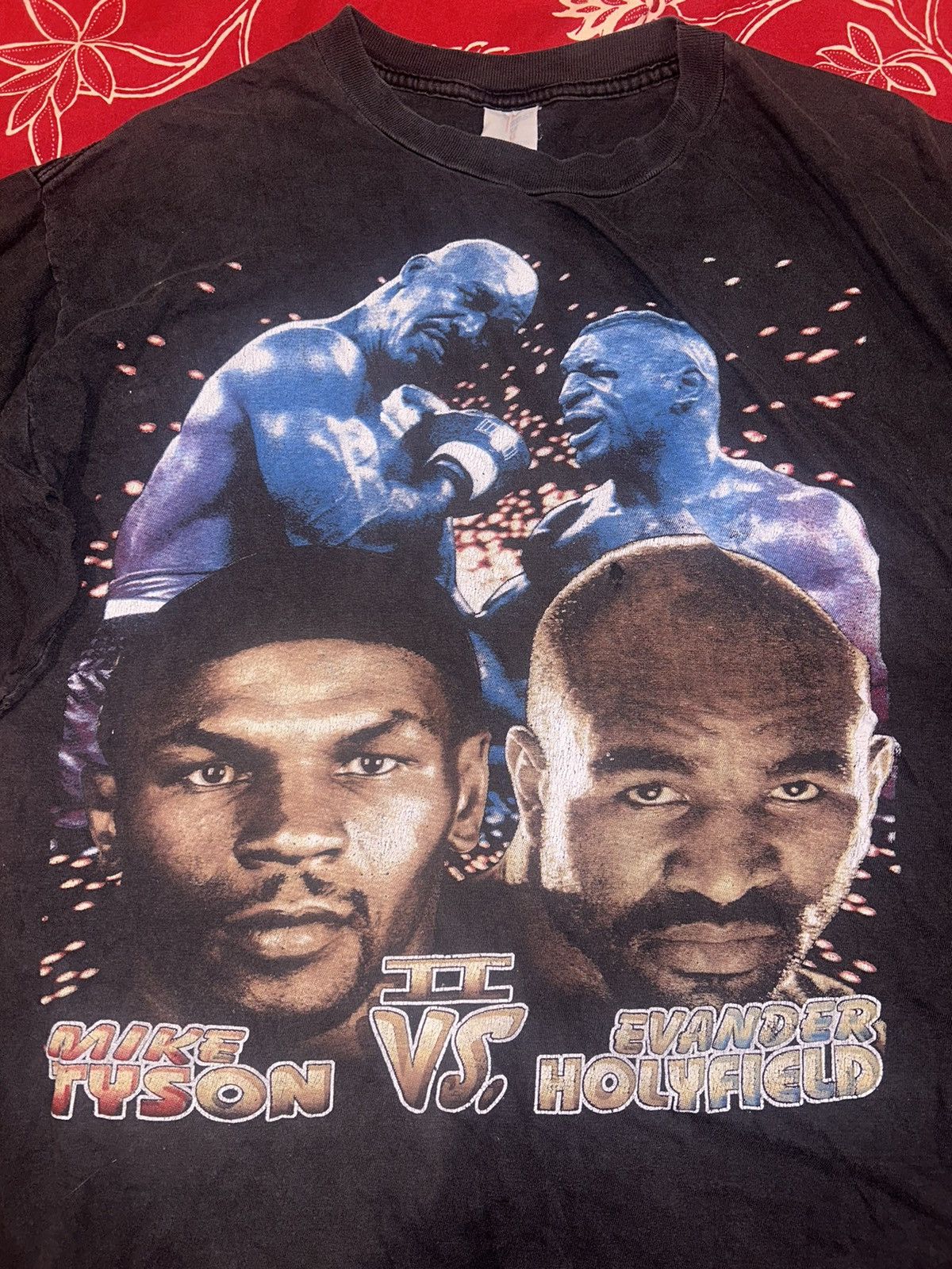 Popular Vintage mike tyson rap tee