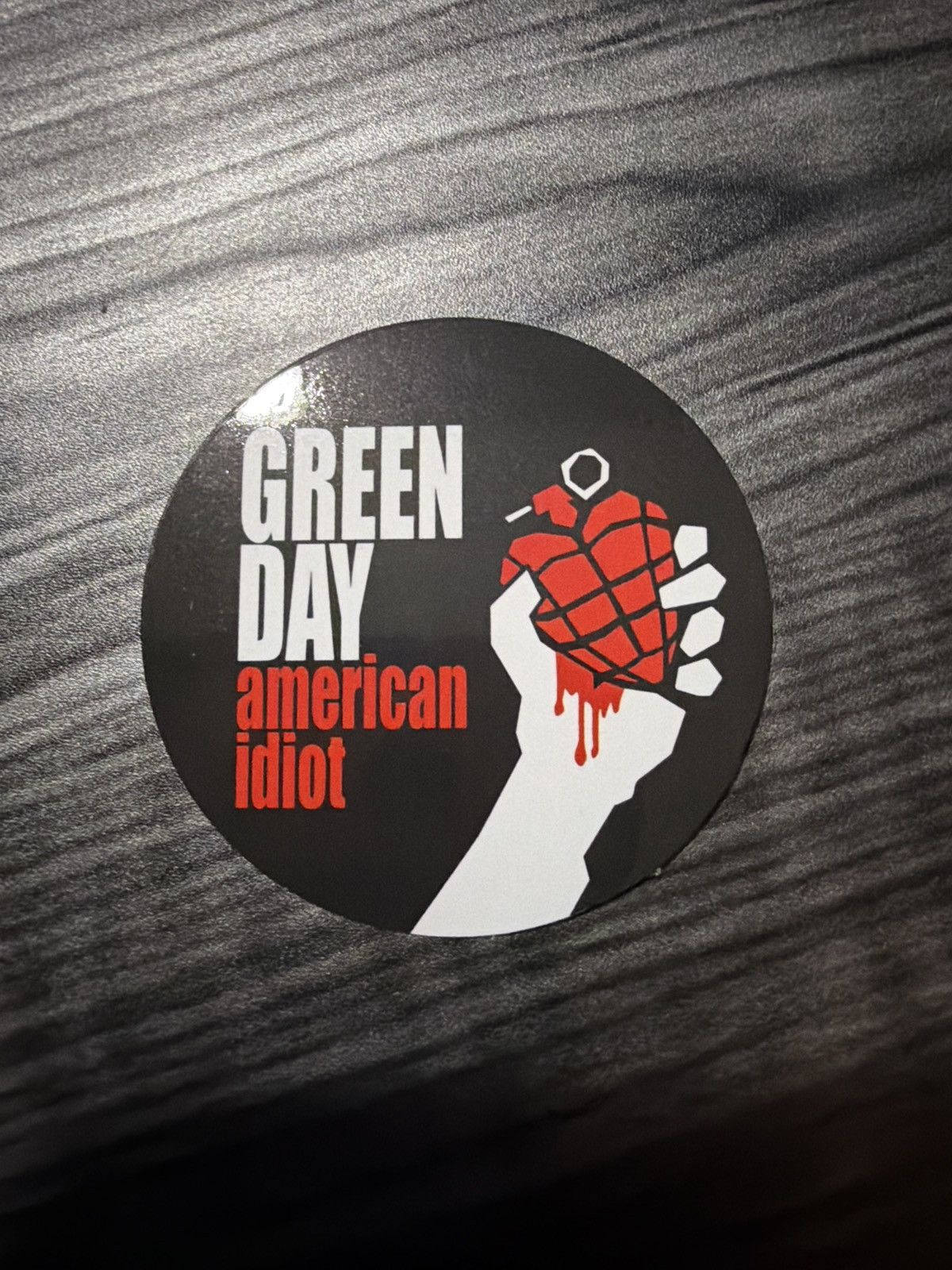Hypebeast Green Day American Idiot Heart-Grenade Sticker Size ONE SIZE - 1 Thumbnail