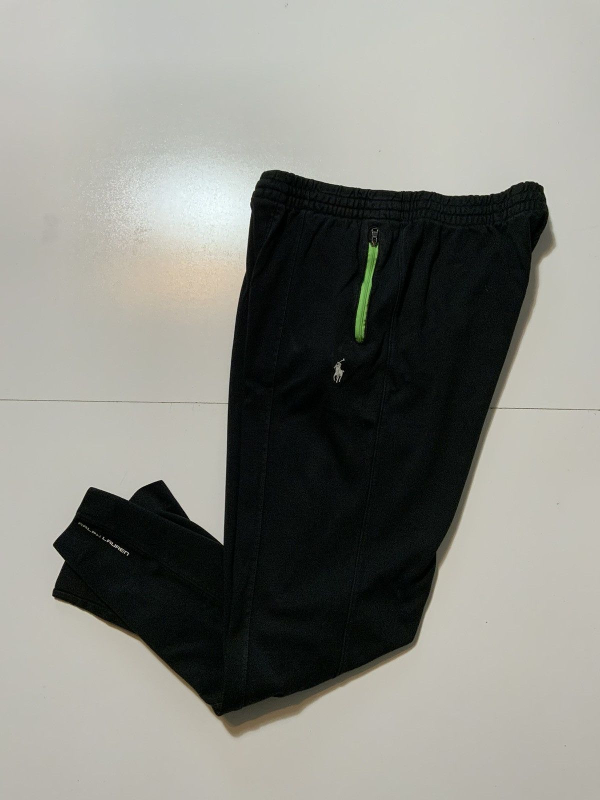 Polo Ralph Lauren Polo Ralph Lauren Pony Player Logo Pleat Track Sweatpants Size US 32 / EU 48 - 2 Thumbnail