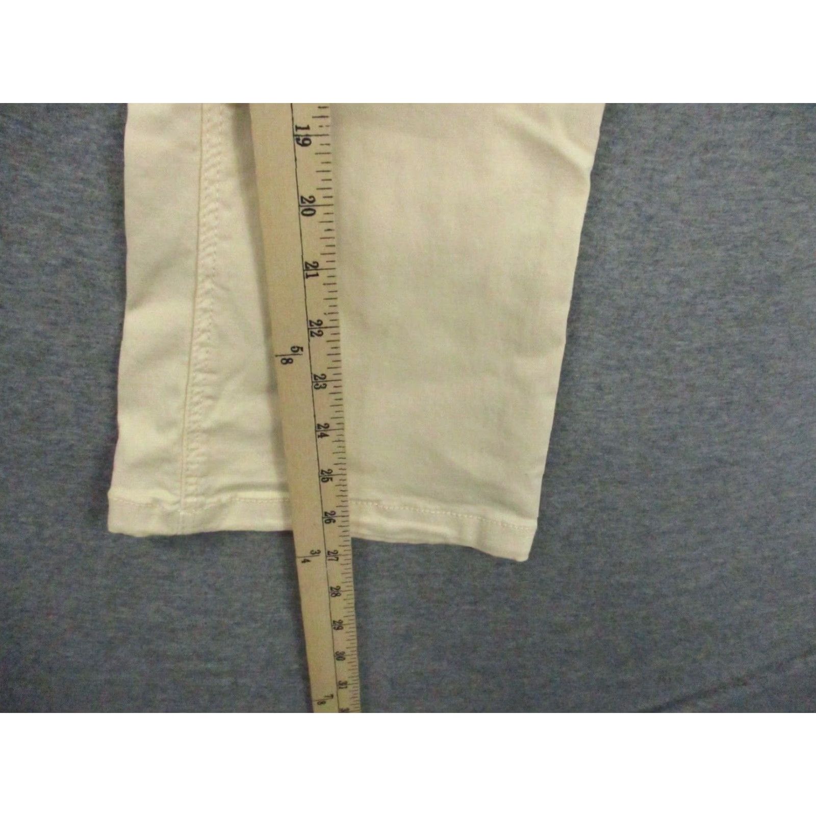 Massimo Dutti VINTAGE Massimo Dutti Flared Pants Women 4 Eggshell Slimming Crop NWT Size 27" / US 4 / IT 40 - 5 Thumbnail