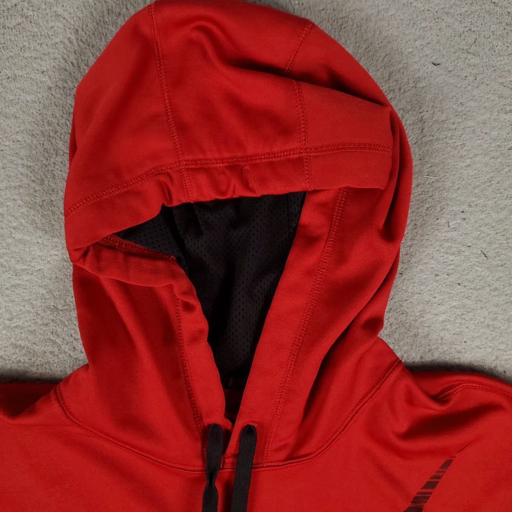 Nike Nike Hoodie Mens 2XL Red Therma Fit Pullover Sweatshirt Sweatshirt Hoodie Size US XXL / EU 58 / 5 - 2 Thumbnail