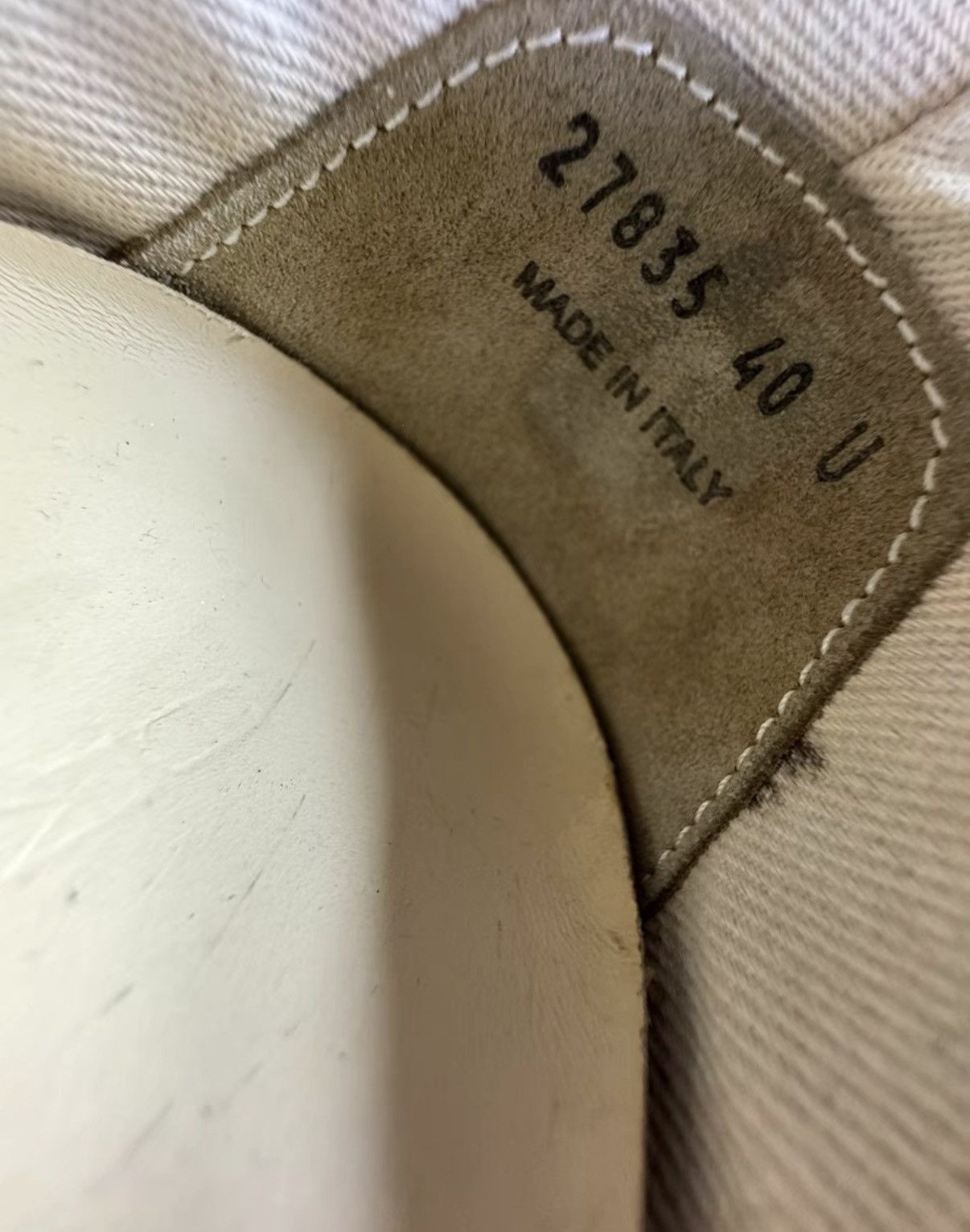 Rick Owens Rick Owens DRKSHDW Tank Sole Milk White Leather Sneakers K37 Size US 7 / EU 40 - 4 Thumbnail