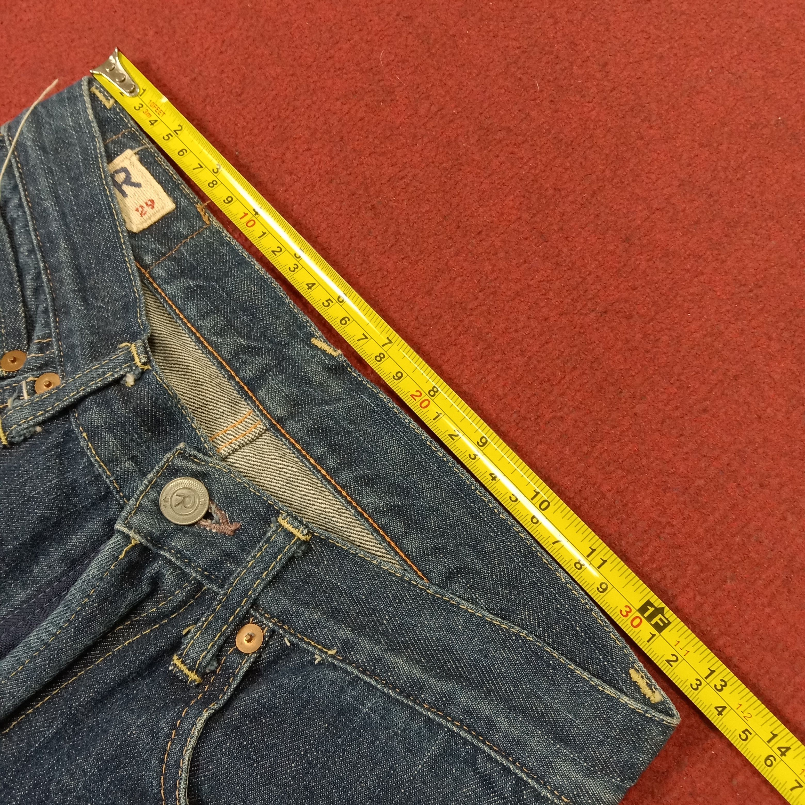 45rpm × Japanese Brand × Vintage 45rpm Japanese Brand Logo Design Streetwear Jeans Size US 26 / EU 42 - 7 Thumbnail