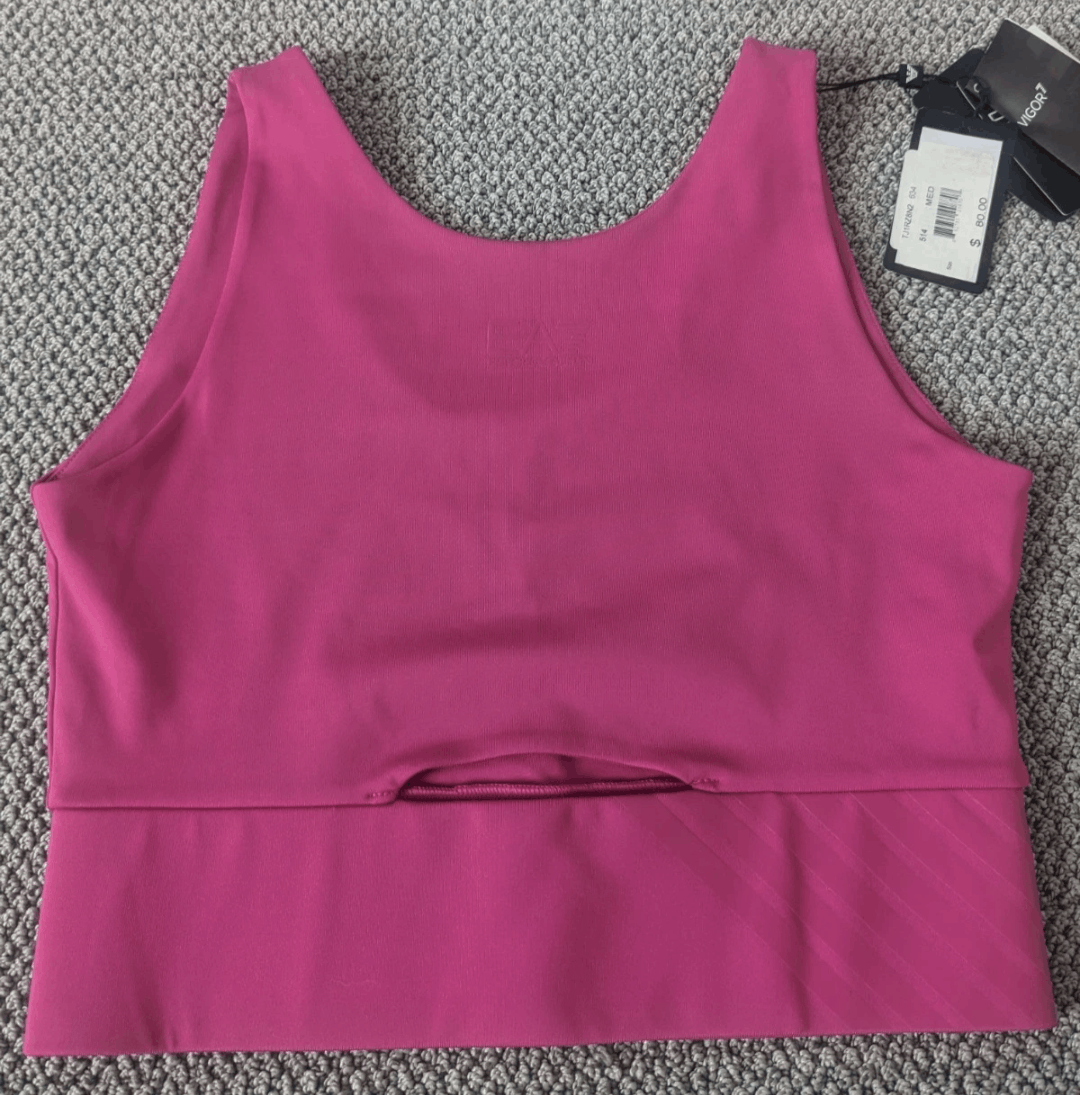 Emporio Armani EA7 Athleisure Top VIGOR7 with Cut Out