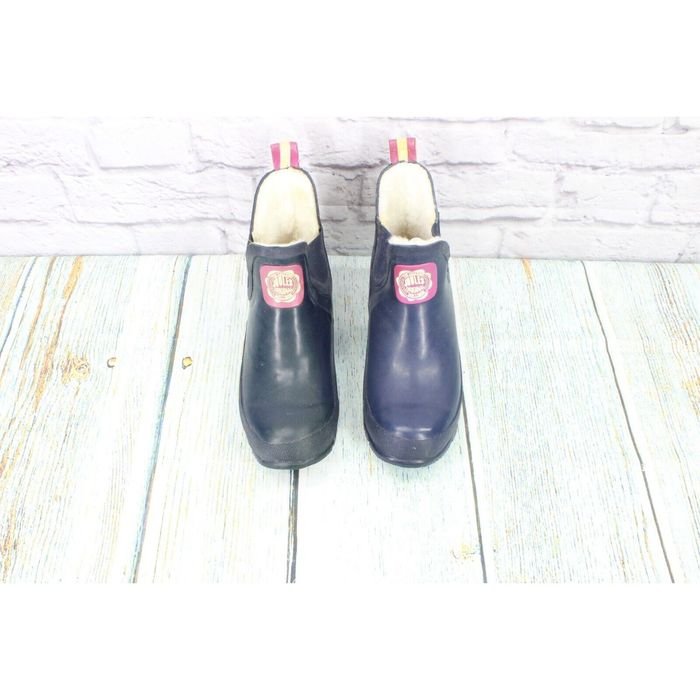 Joules fleece lined outlet wellibobs