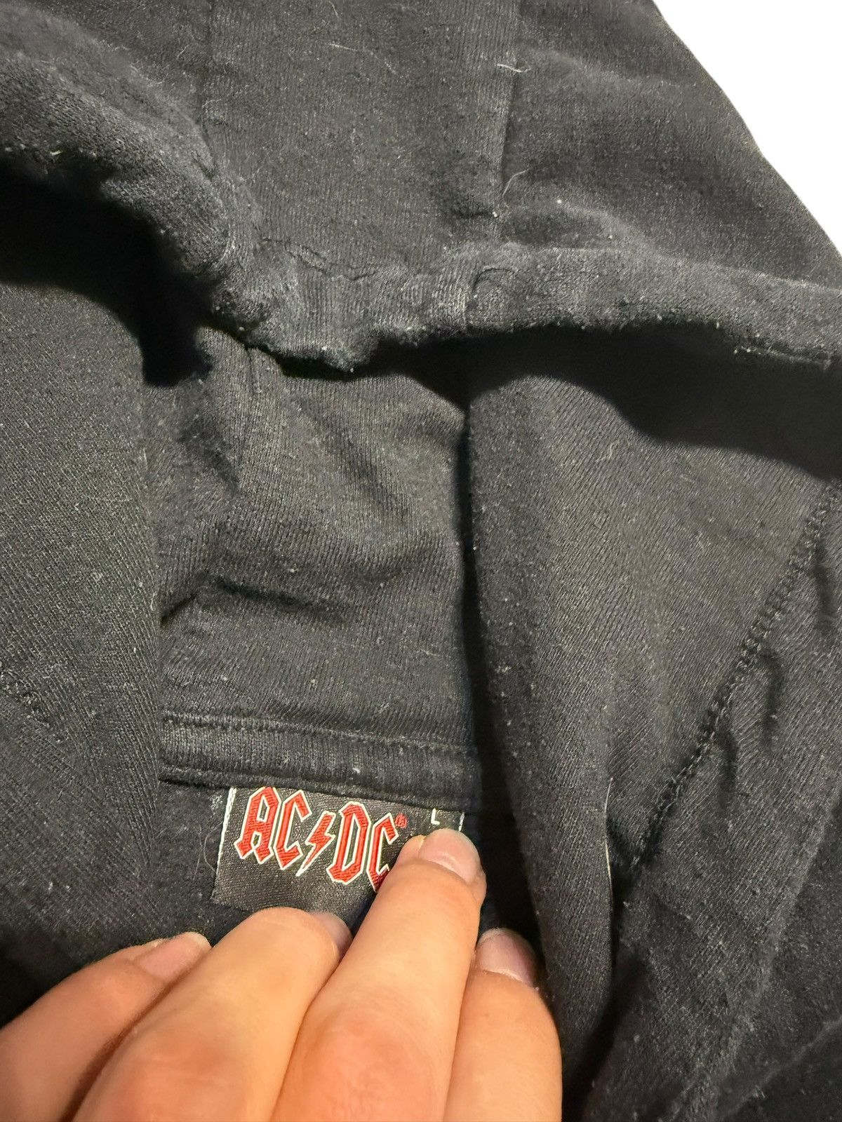 AC/DC Vintage AC DC PWR UP hoodie Size US L / EU 52-54 / 3 - 3 Thumbnail