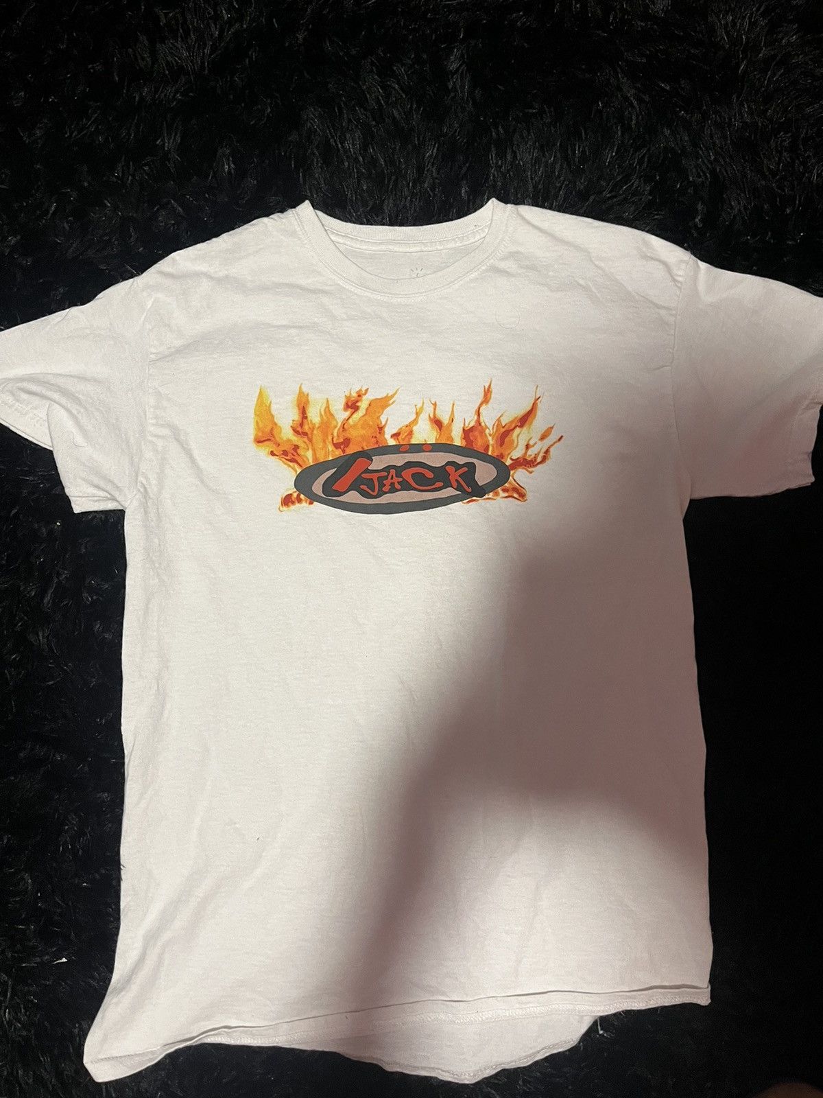 Travis Scott Fire Cactus Jack shirt Size US S / EU 44-46 / 1 - 1 Thumbnail