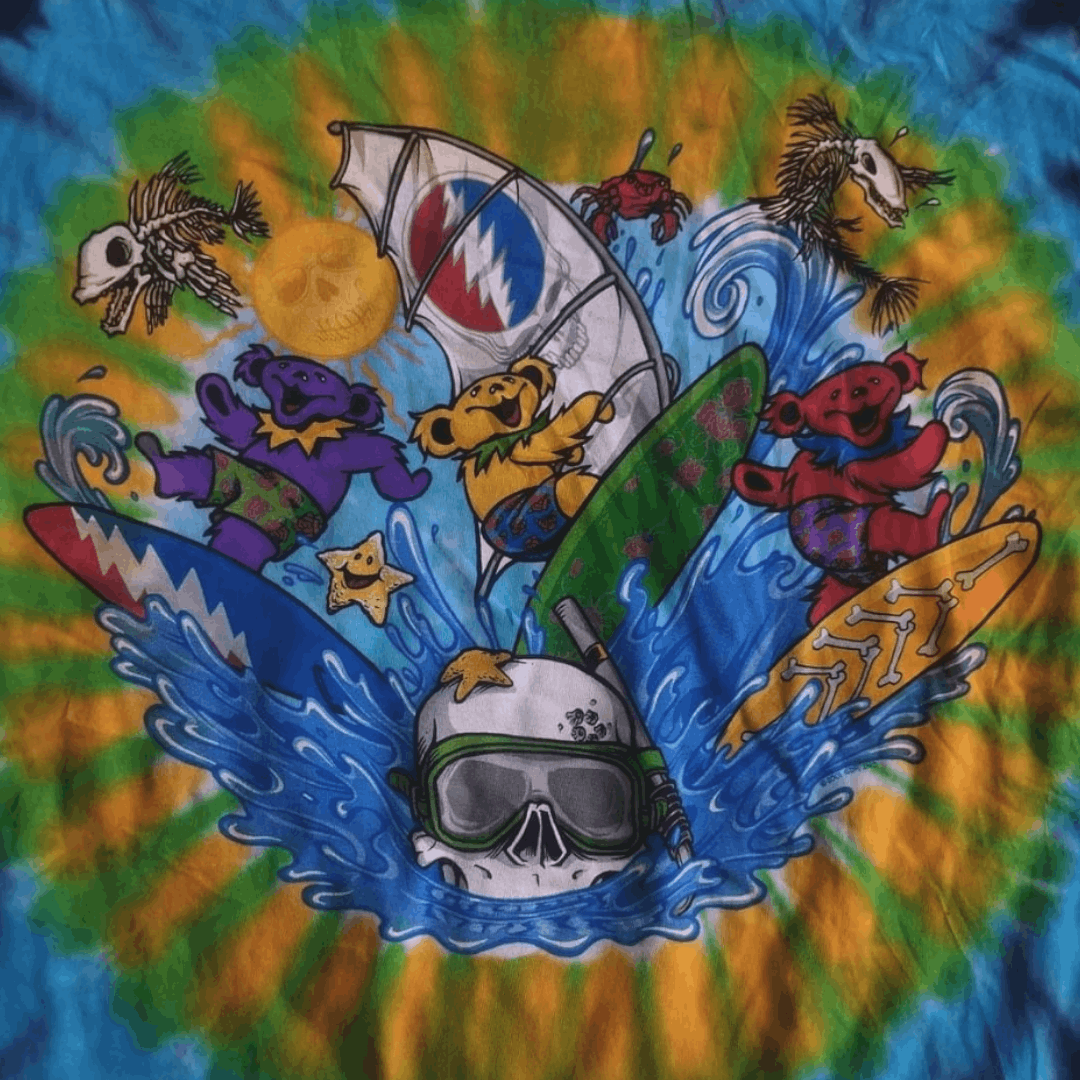 Liquid Blue LIMITED Grateful Dead x LIQUID BLUE 2001 2XL - FASHIONELLA Size US XXL / EU 58 / 5 - 5 Thumbnail