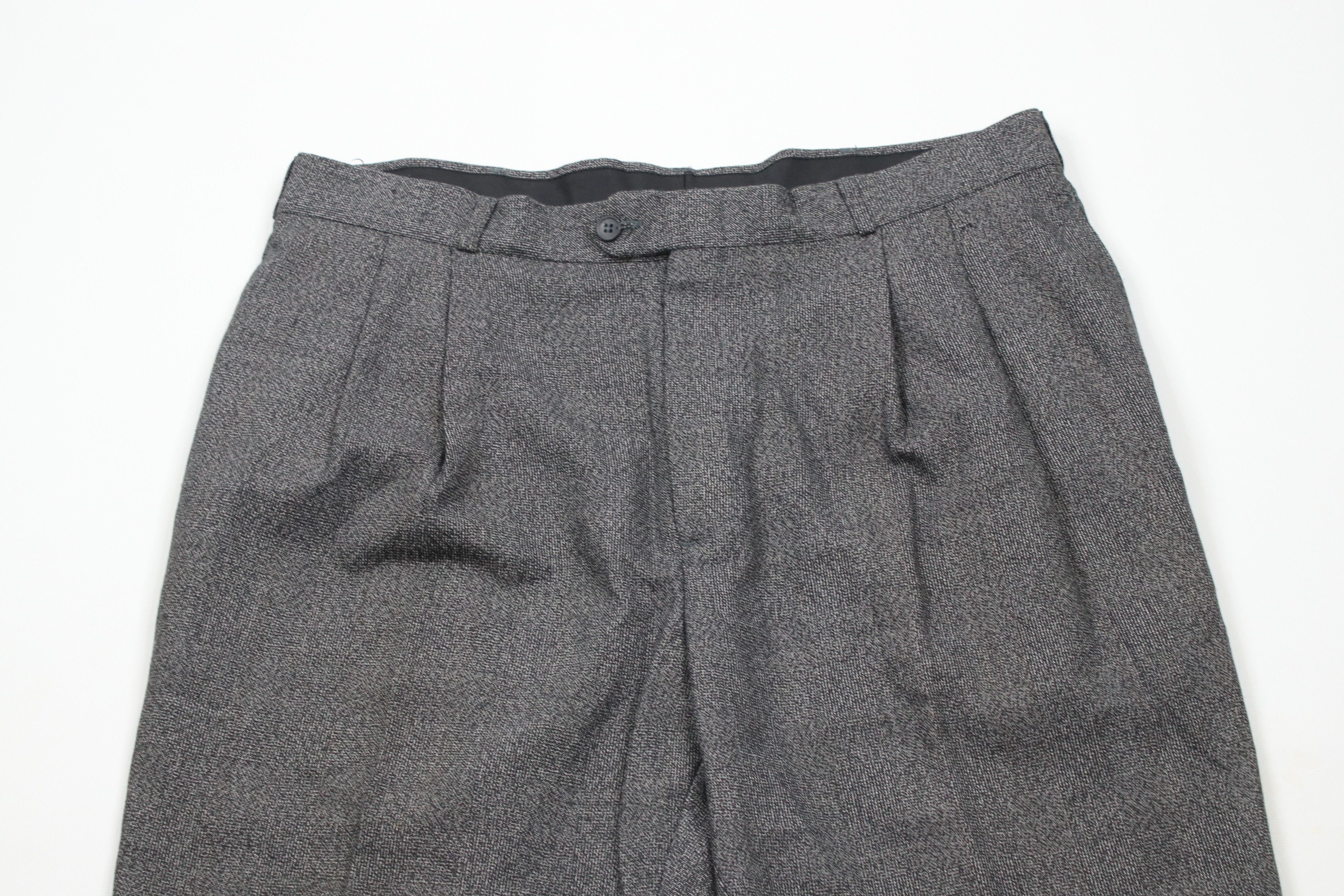 Vintage Vintage 90s Streetwear Cuffed Wide Leg Chino Pants USA Size US 36 / EU 52 - 2 Thumbnail
