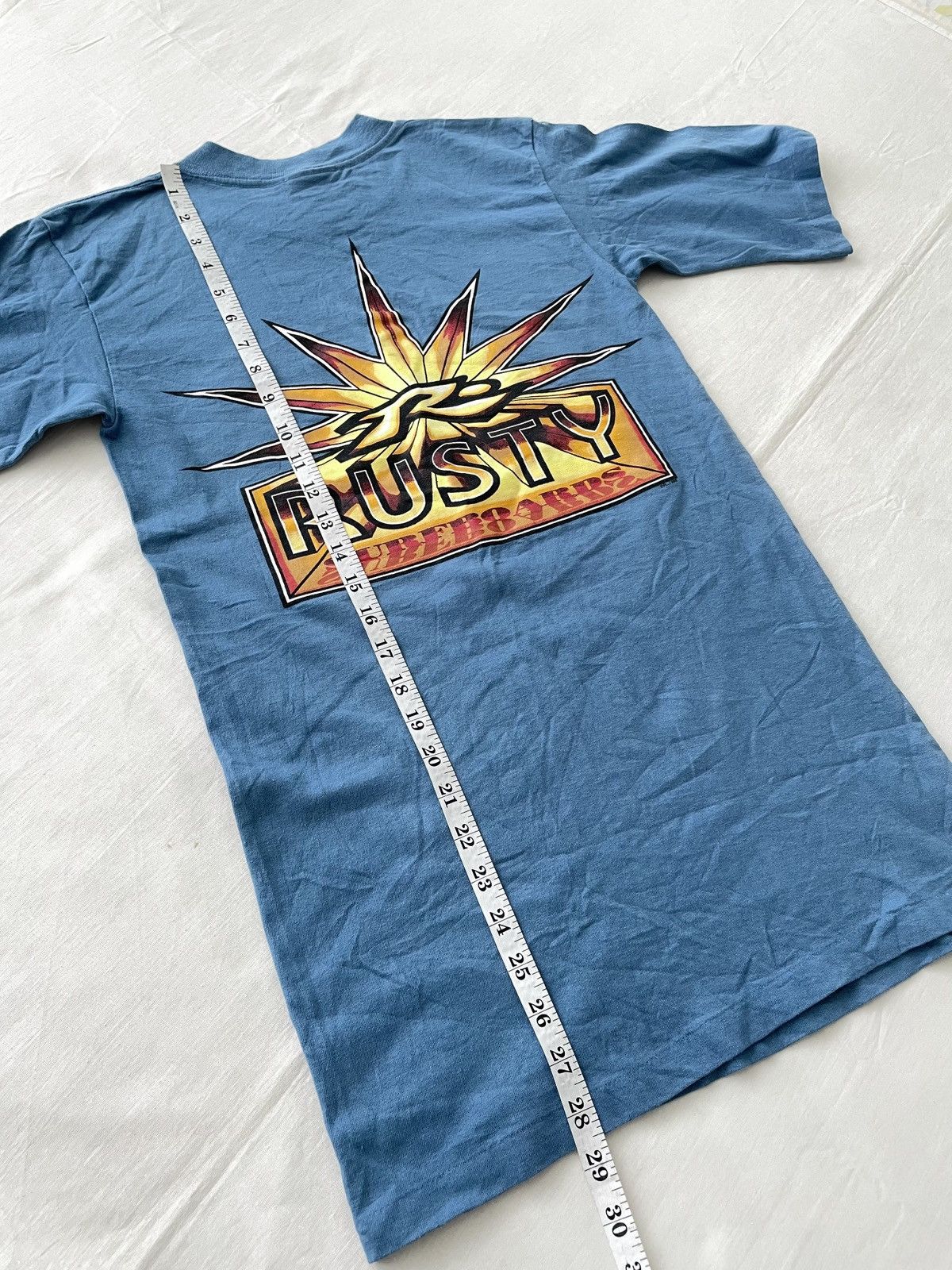 Rusty Vintage 1996 Rusty Surfboards Weed Logo Tshirt Made in USA Size US S / EU 44-46 / 1 - 11 Thumbnail
