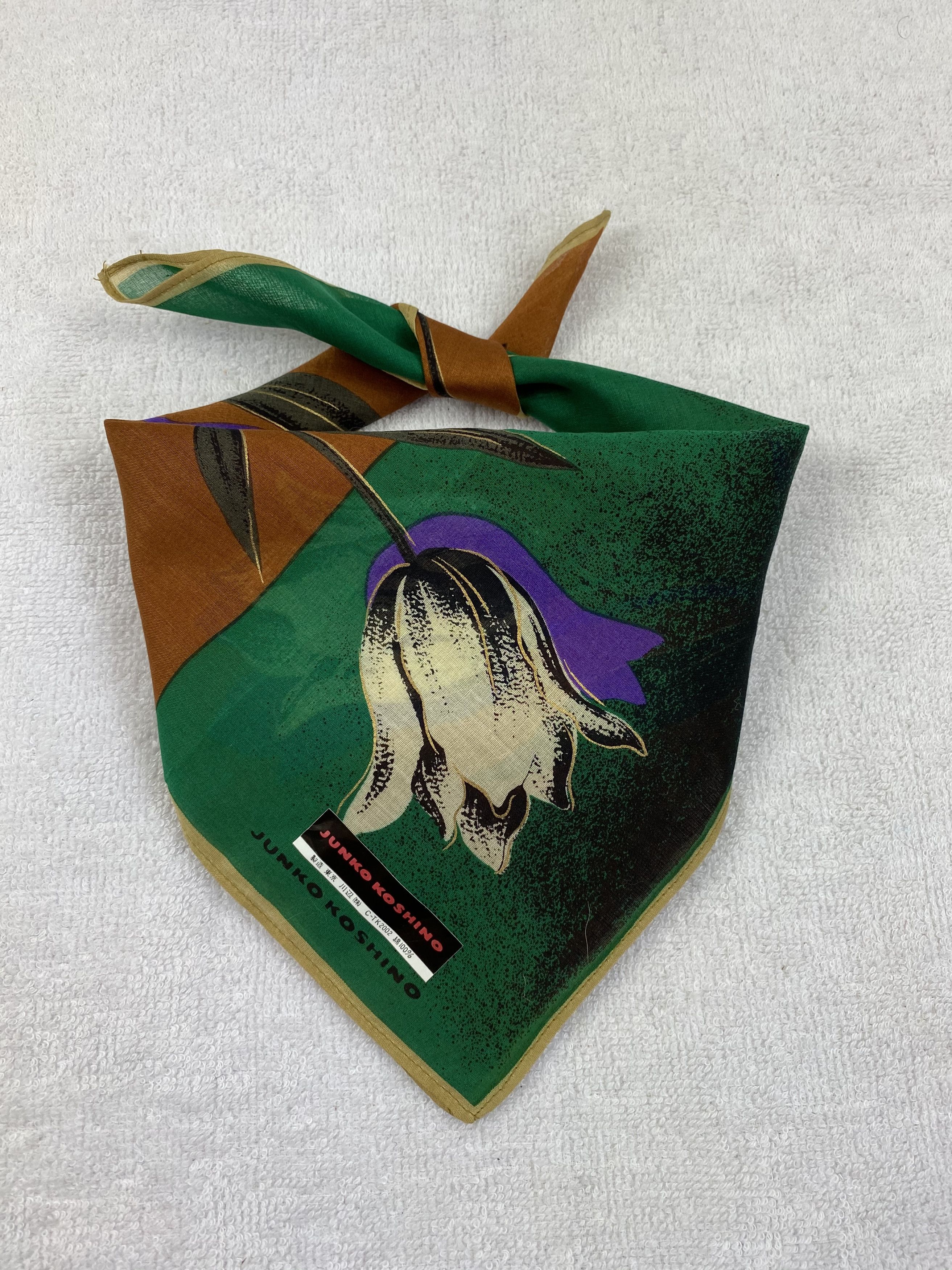 Japanese Brand × Mr. Junko × Vintage Junko Koshino Handkerchief / Bandana / Neckerchief Size ONE SIZE - 2 Thumbnail