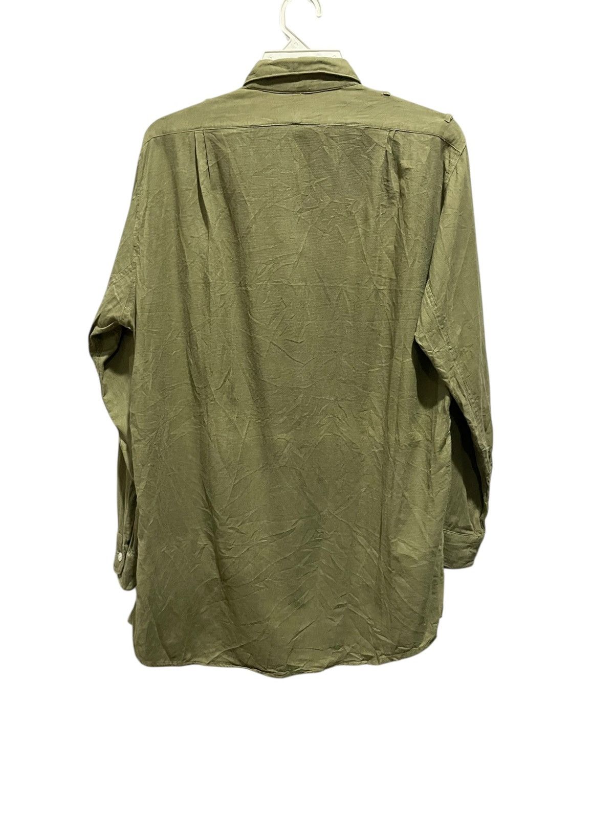 Orslow Very Rare 1960s Czech Republic Granpa Military Shirt Size US L / EU 52-54 / 3 - 12 Thumbnail
