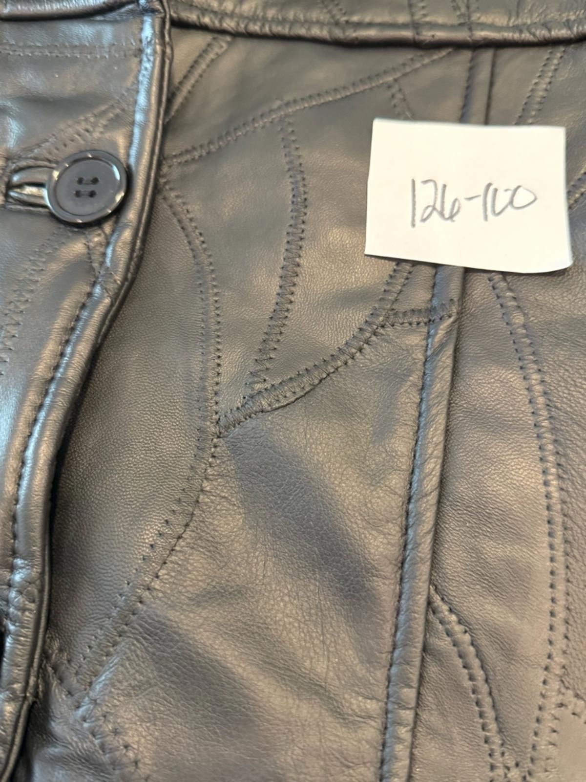 Other Tudor Court black leather coat removable faux fur vest SZ PS Size S / US 4 / IT 40 - 12 Thumbnail