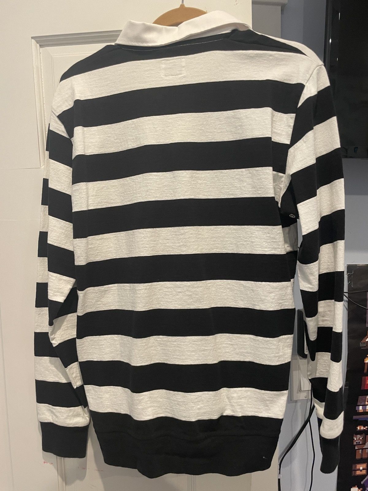 Noah Noah NY Long Sleeve Hybrid Rugby Polo Size US M / EU 48-50 / 2 - 2 Thumbnail