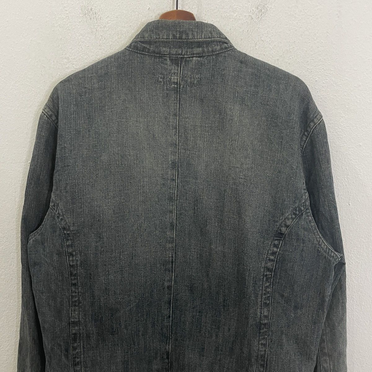 Japanese Brand Vintage Burning Violet Denim Jacket Size US L / EU 52-54 / 3 - 10 Thumbnail