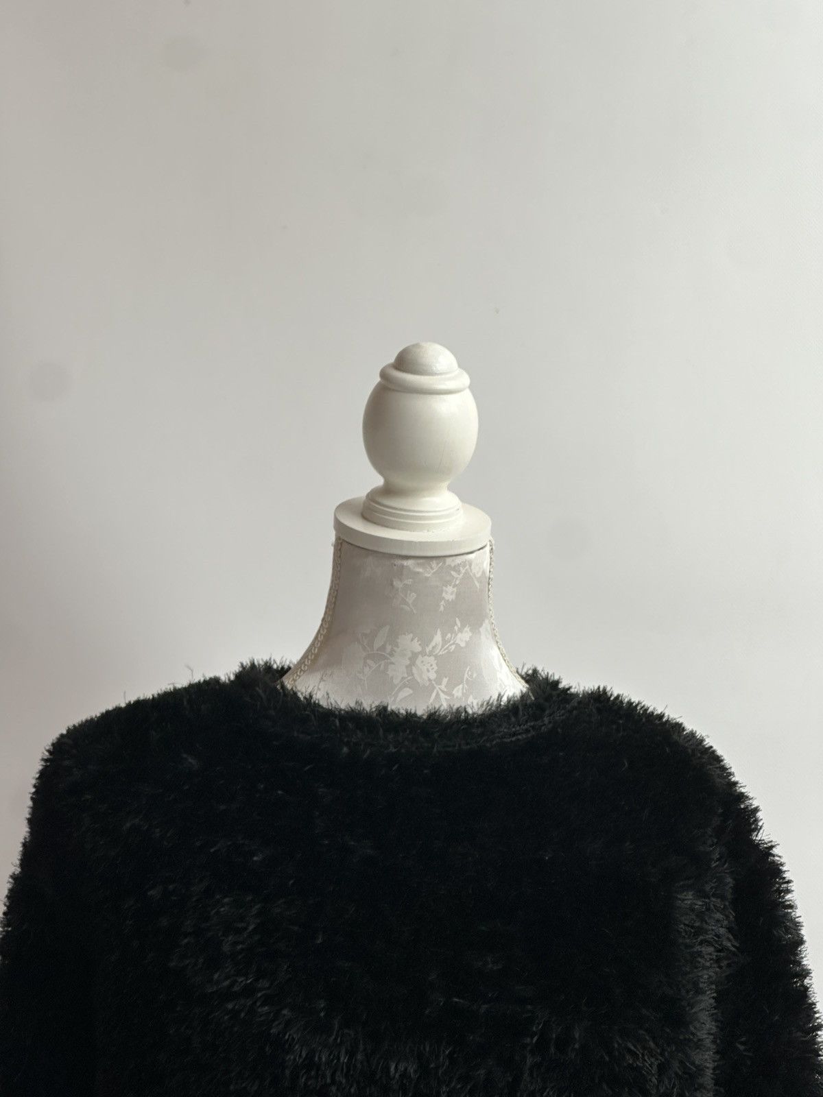 Sonia Rykiel Vintage Sonia Rykiel Fuzzy Fur Pullover Size L / US 10 / IT 46 - 2 Thumbnail