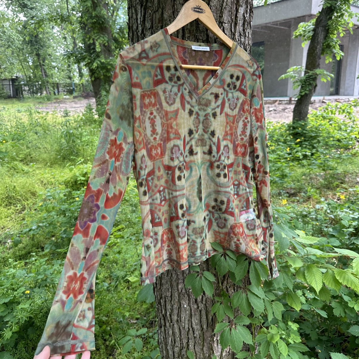 Designer × Other Vintage Joseph Janard Longsleeve Size L / US 10 / IT 46 - 6 Thumbnail