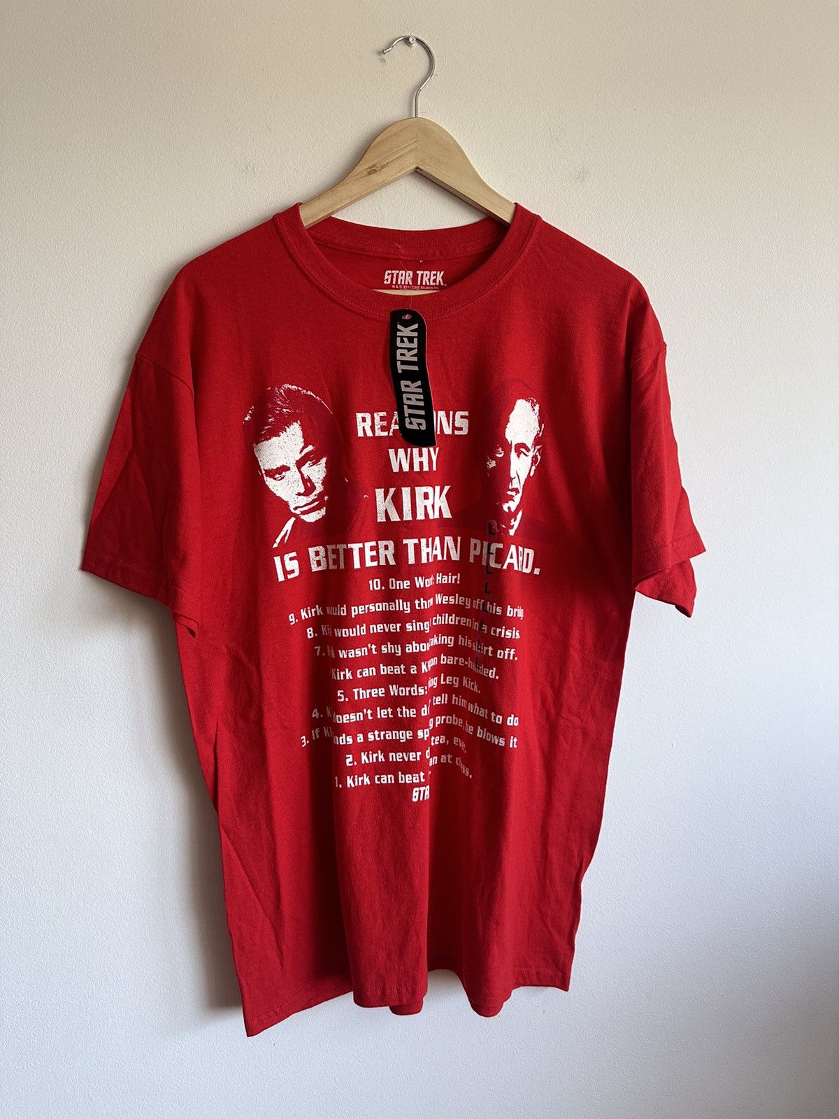 Sci-Fi Fantasy Star Trek new Tee from 2011 rare Size US L / EU 52-54 / 3 - 1 Thumbnail