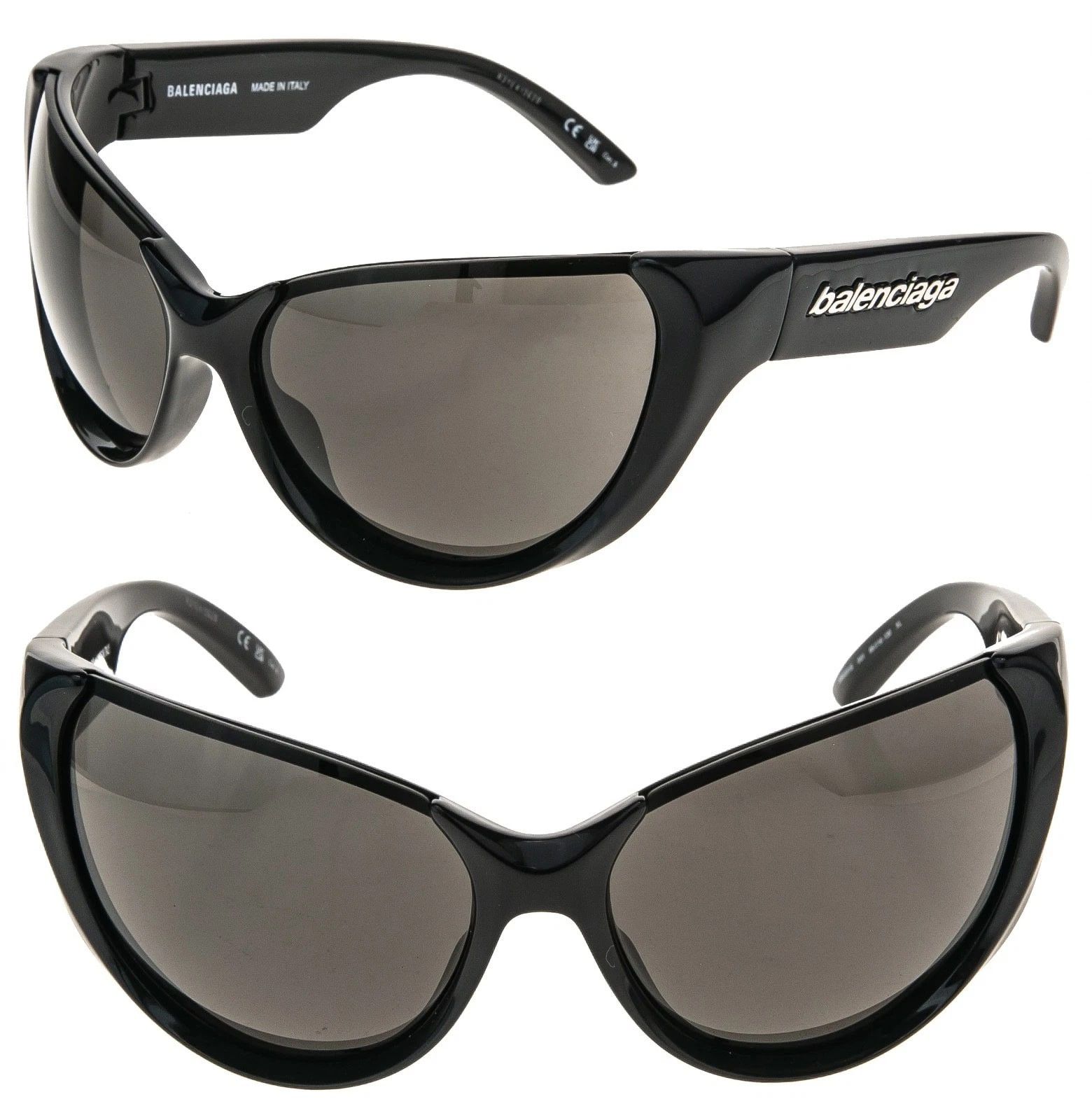 Balenciaga BALENCIAGA BB0201S XPANDER BUTTERFLY 0201 Logo Mask 001 Size ONE SIZE - 1 Thumbnail