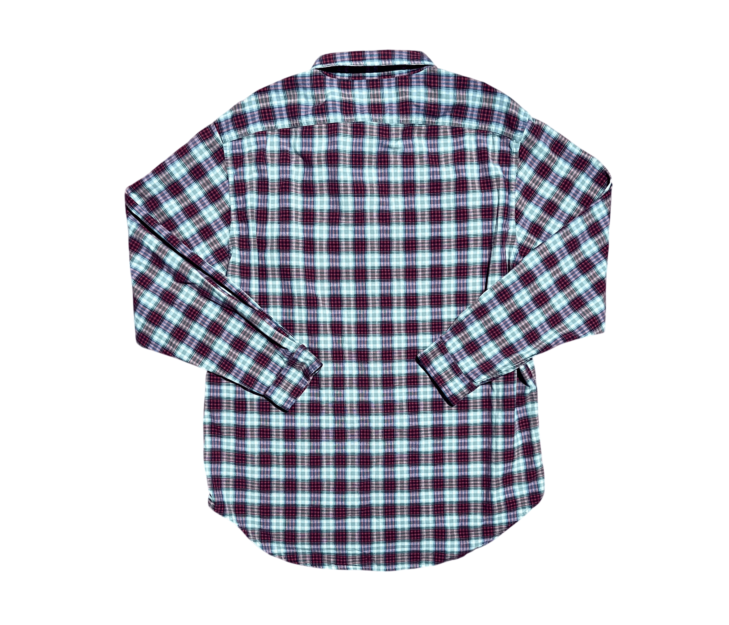 Ralph Lauren Ralph Lauren Polo Jeans 90s/Y2K Vintage Plaid Flannel Shirt Size US XL / EU 56 / 4 - 3 Thumbnail