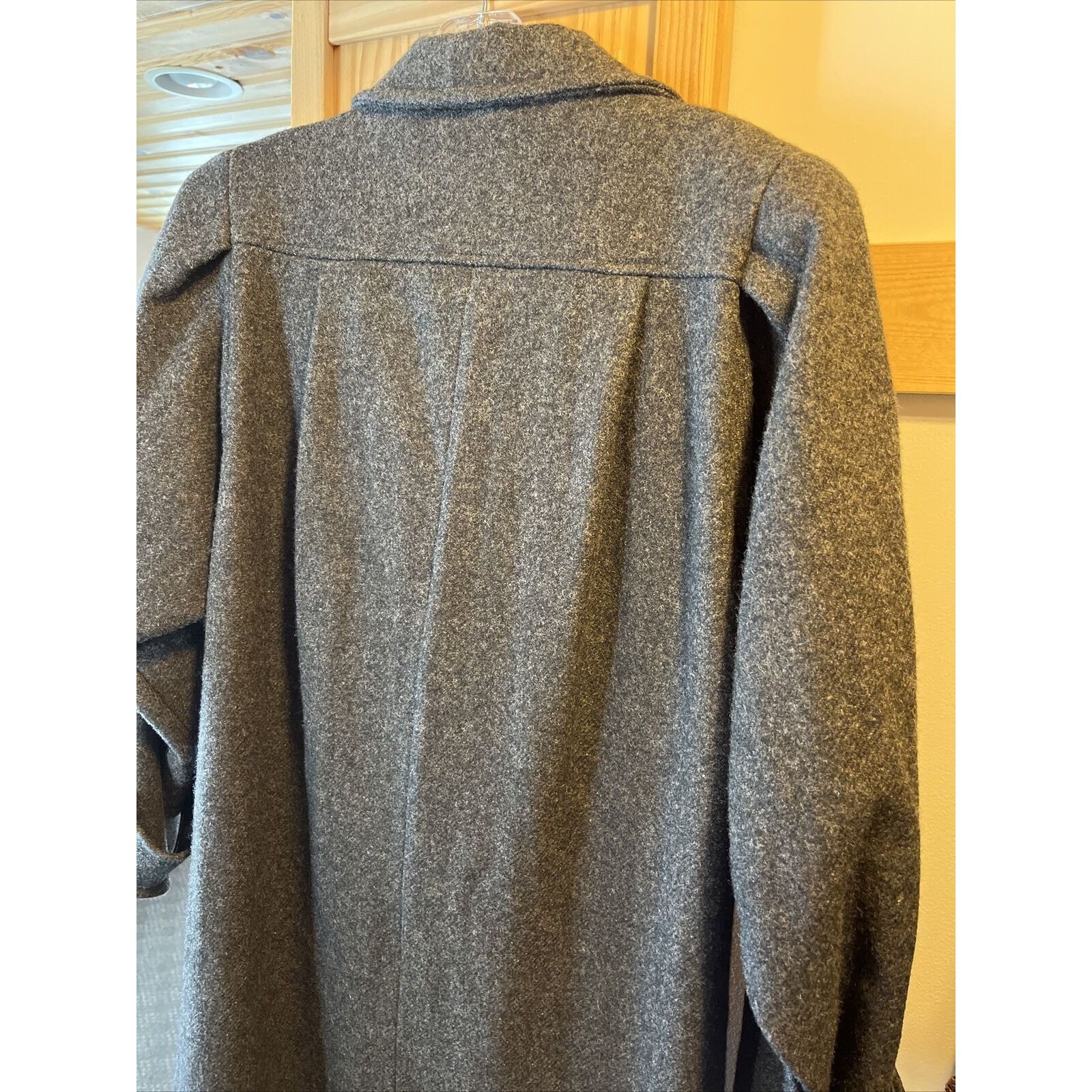 Other Jofeld Vintage Women’s Gray Wool Nylon Button Coat Sz 22x45 Size L / US 10 / IT 46 - 24 Thumbnail