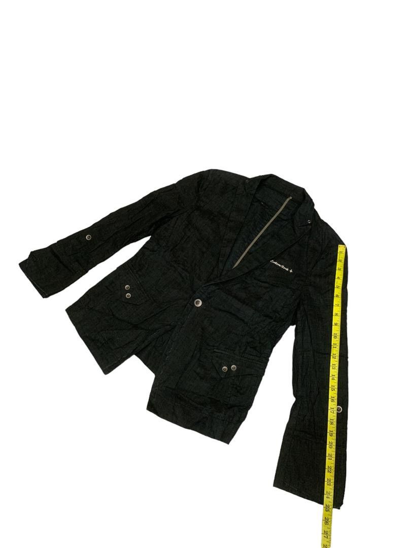 Designer × Japanese Brand PPFM Anarchy Denim Eastern Rock Blazer Size L / US 10 / IT 46 - 13 Thumbnail