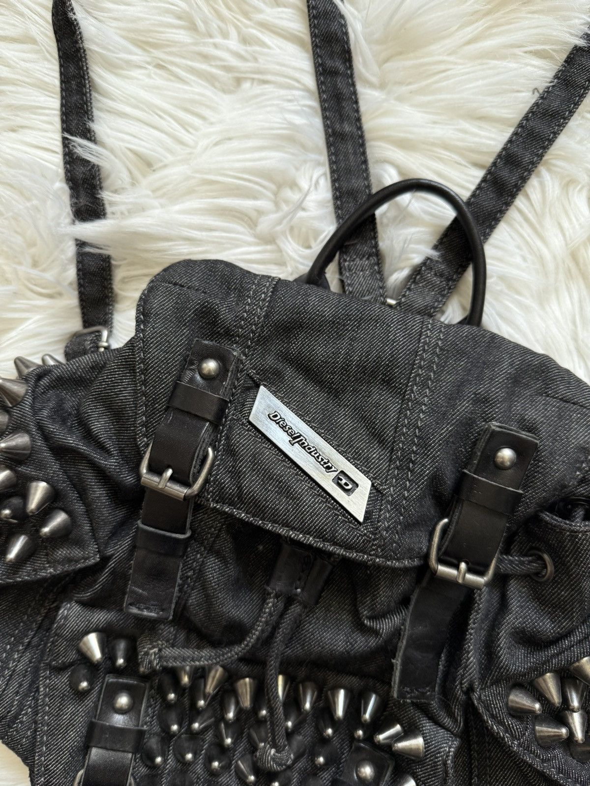Diesel jeans diesel backpack with studs x if six was nine y2k Size ONE SIZE - 9 Thumbnail