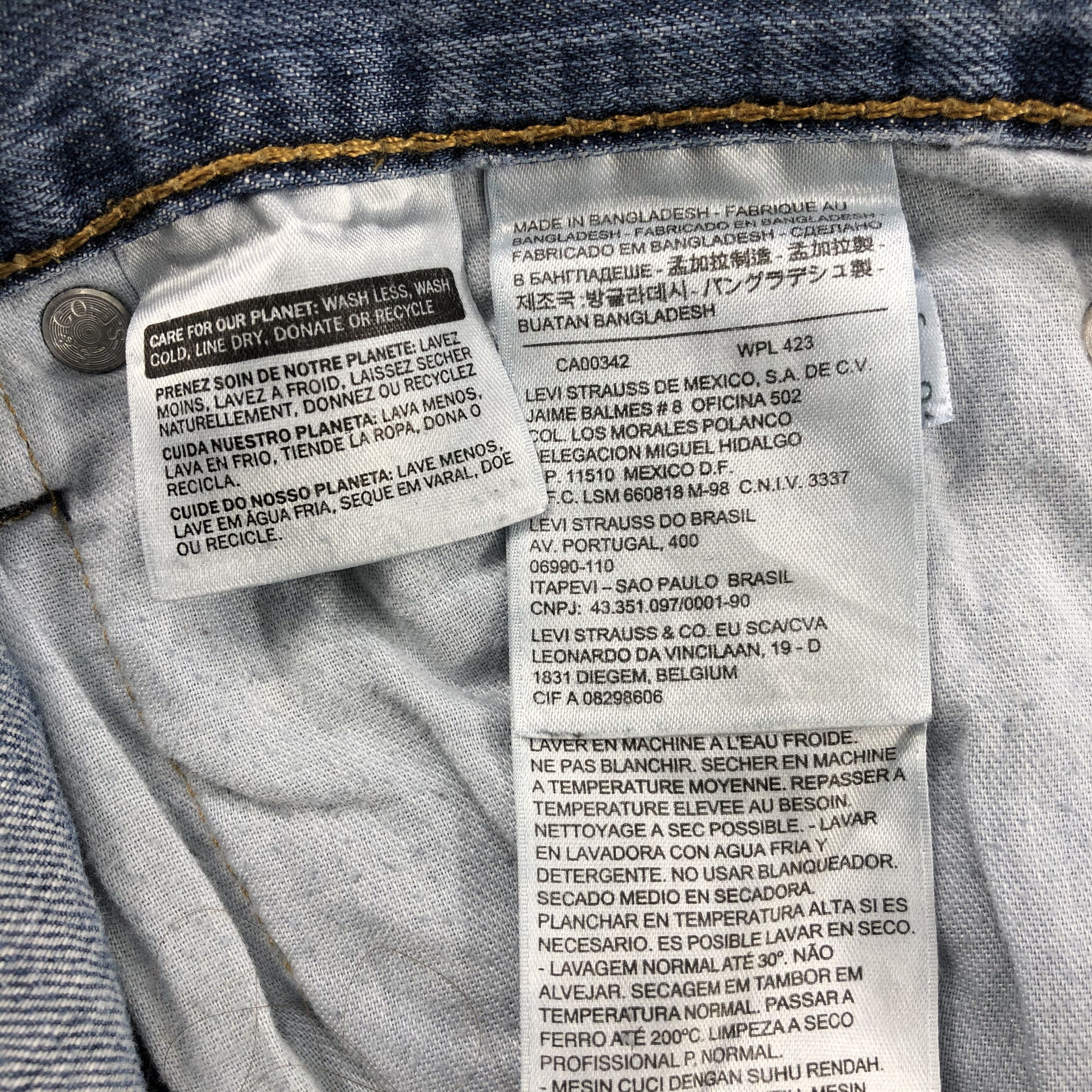 Levi's × Vintage Vintage Blue Wash Levis 505 Jeans-JM2534 Size US 34 / EU 50 - 15 Thumbnail