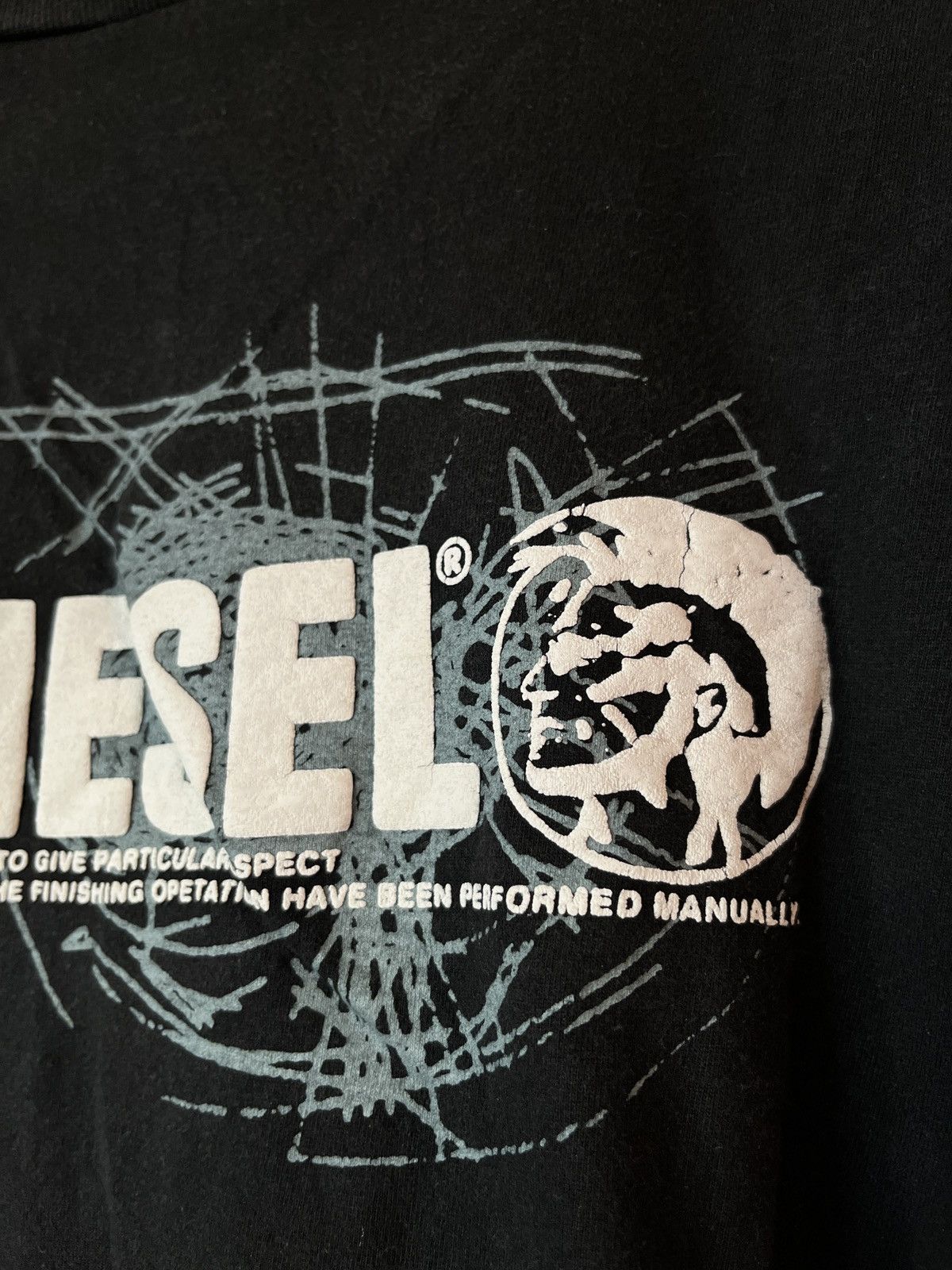 Diesel Diesel Vintage T-Shirt Big Logo Size US XL / EU 56 / 4 - 5 Thumbnail