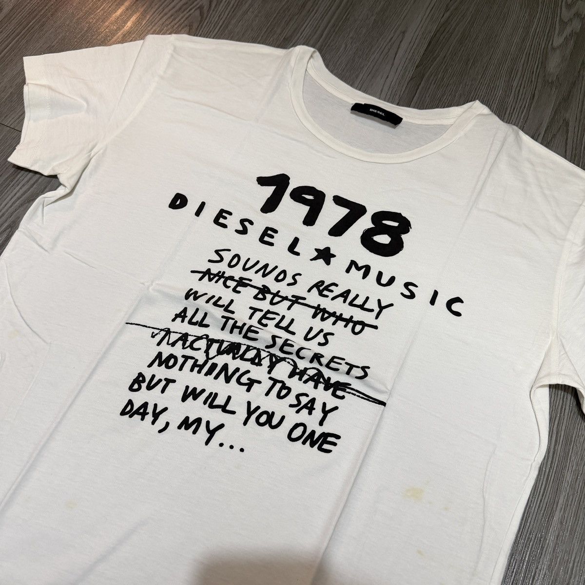 Diesel Diesel Music 1978 Tshirt Size US M / EU 48-50 / 2 - 2 Thumbnail