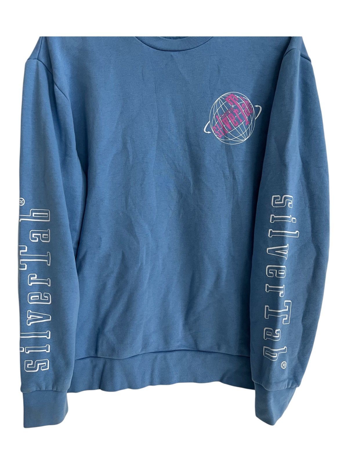 Levi's × Levi's Made & Crafted Y2K Levis Silvertab Logo Graphic Sleeve Pullover Sweatshirt Size US M / EU 48-50 / 2 - 2 Thumbnail