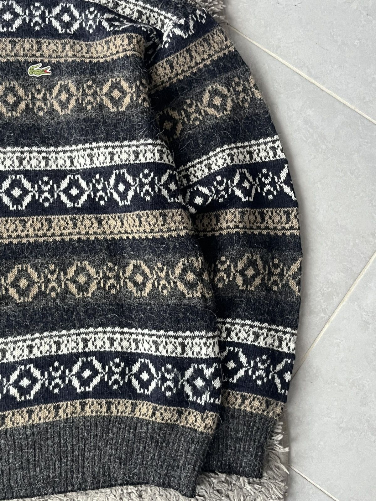 Lacoste 90’S Vintage Knitwear Lacoste Streetwear Size US M / EU 48-50 / 2 - 4 Thumbnail
