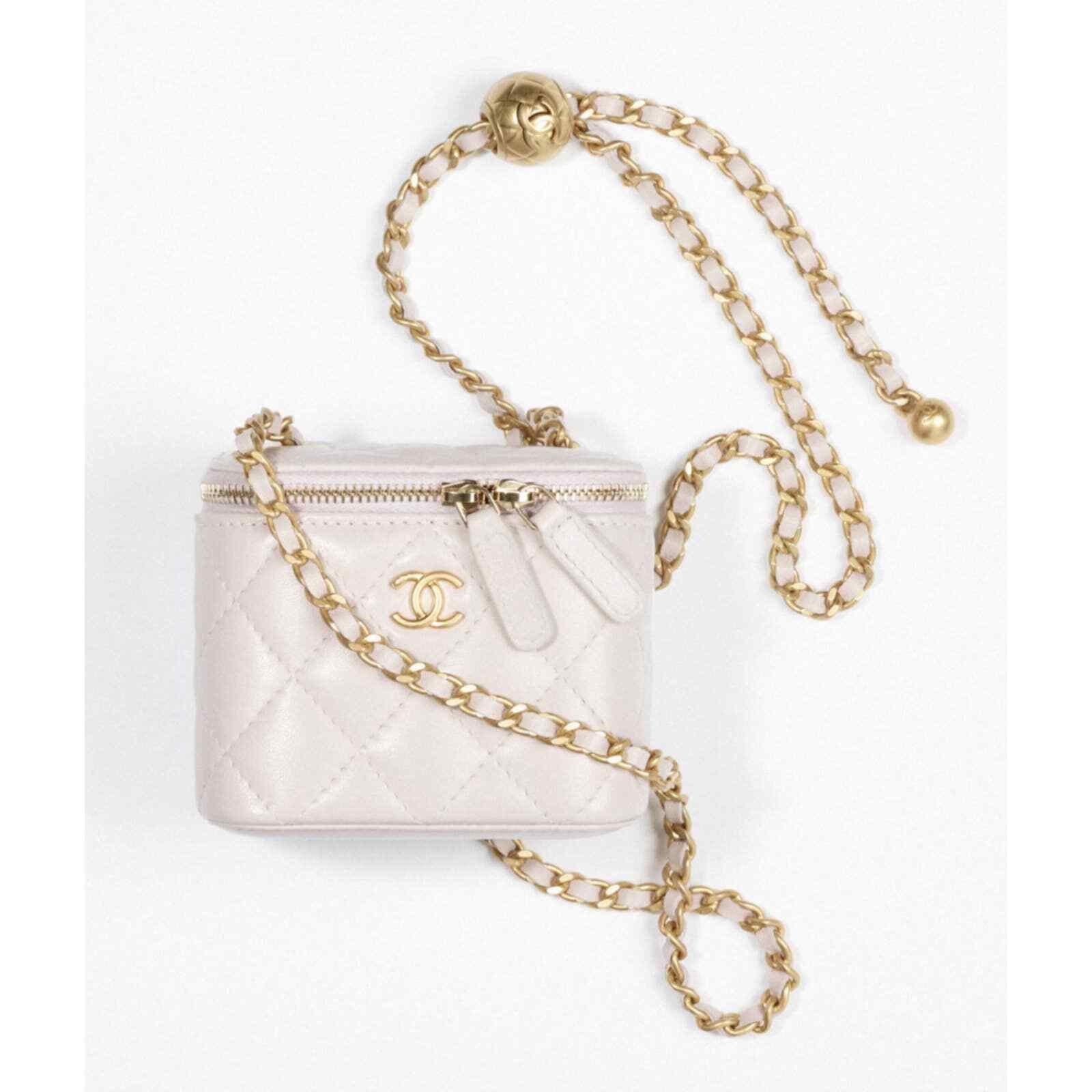 Chanel Chanel Chain Gold Coco Pearl Crush Shoulder Crossbody Bag Size ONE SIZE - 1 Thumbnail